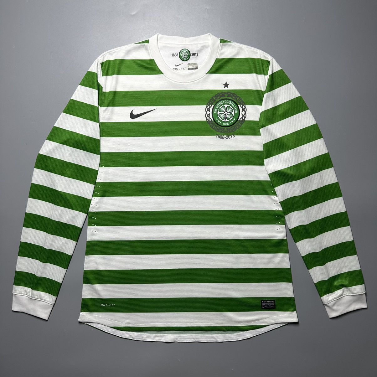 Nike CELTIC NIKE 2012/2013 FOOTBALL HOME PLAYER ISSUE JERSEY Size US XL / EU 56 / 4 - 1 Thumbnail