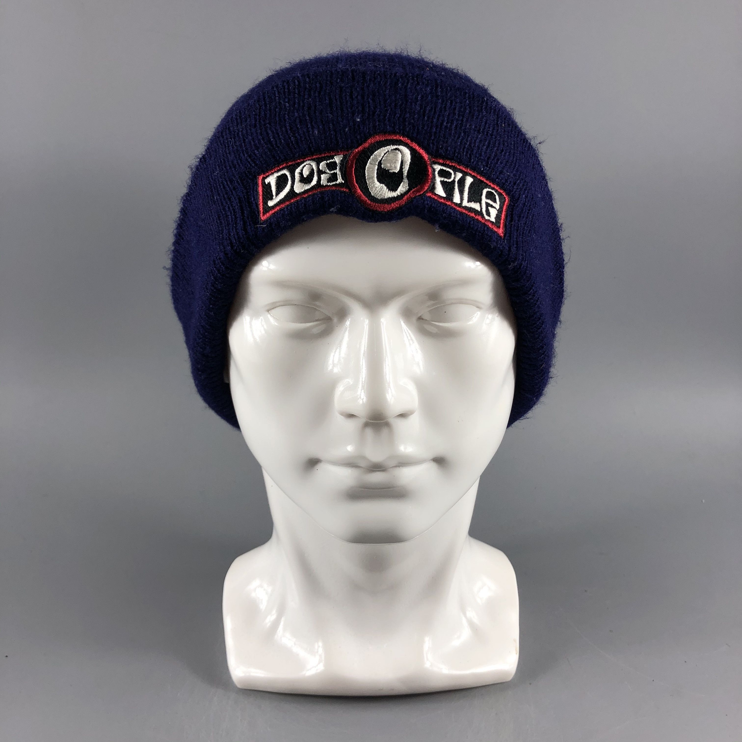 image of Vintage Hats Dog Pile Beanie Knit Snow Hat Snow Cap B395, Men's