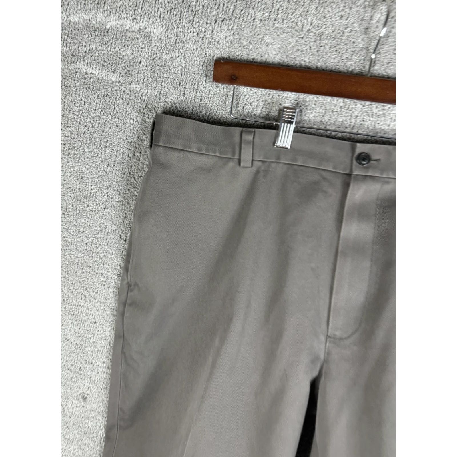 Brooks Brothers Brooks Brothers Pants Mens 42x30 Gray Advantage Chino Clark Cotton Casual Size US 42 / EU 58 - 2 Thumbnail