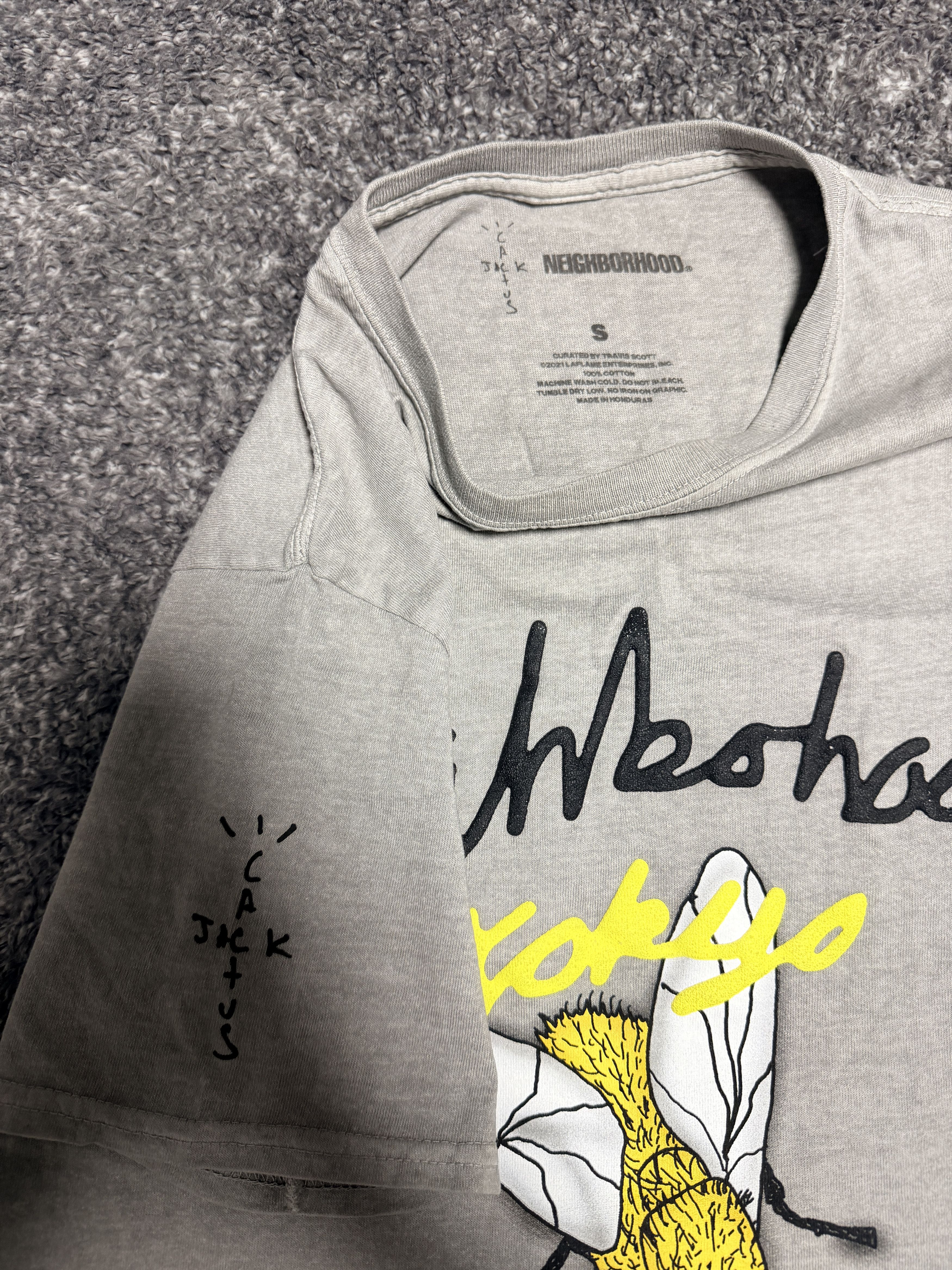 Neighborhood × Travis Scott CACTUS JACK FOR NEIGHBORHOOD CAROUSEL T-SHIRT Size US S / EU 44-46 / 1 - 2 Thumbnail