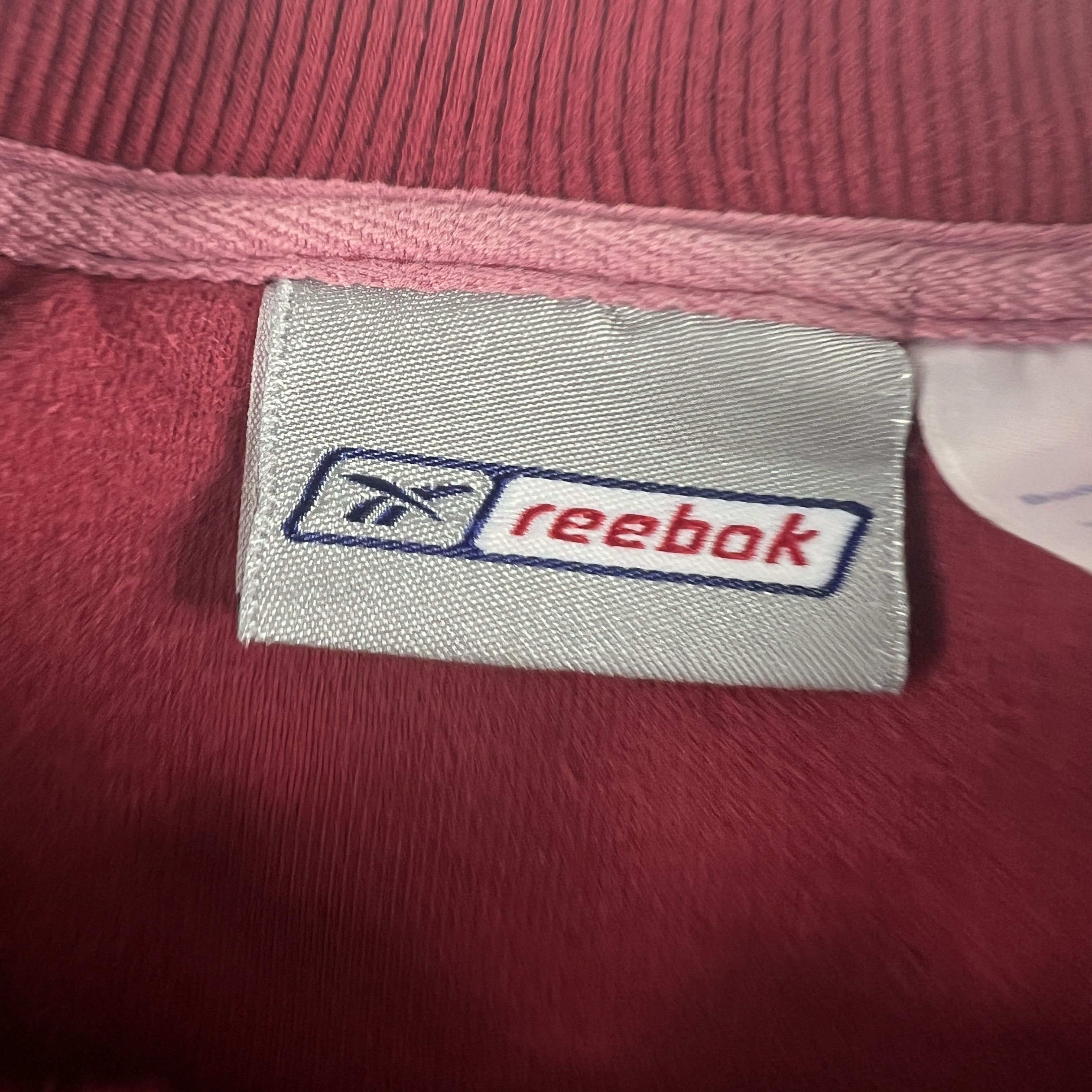 Reebok × Vintage Y2K Reebok Sweatshirt Faded Small Logo Embroidered Crewneck Size US XL / EU 56 / 4 - 8 Thumbnail