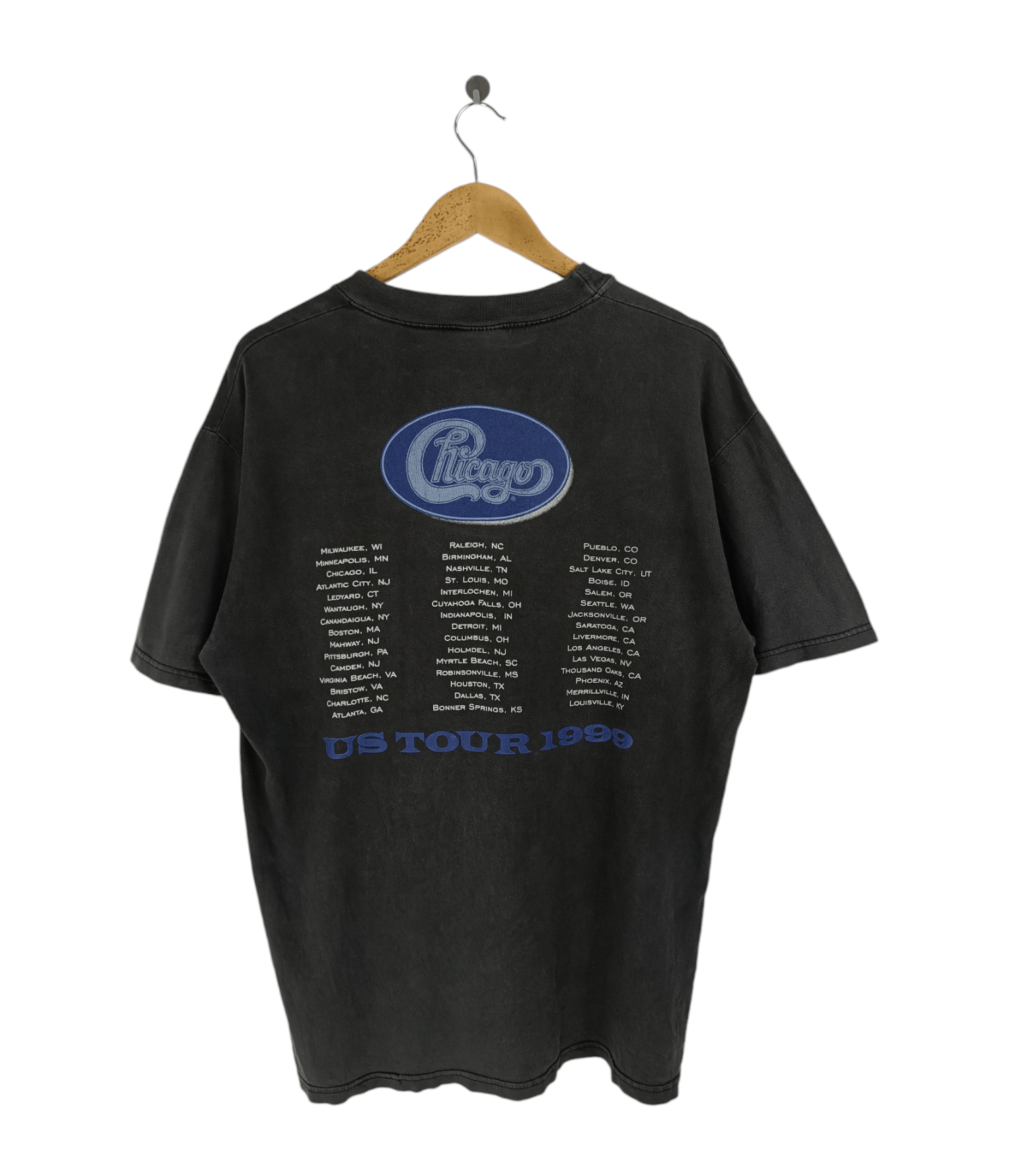 Vintage VINTAGE '99 CHICAGO US TOUR TEE eagles boston earth wind Size US L / EU 52-54 / 3 - 2 Thumbnail
