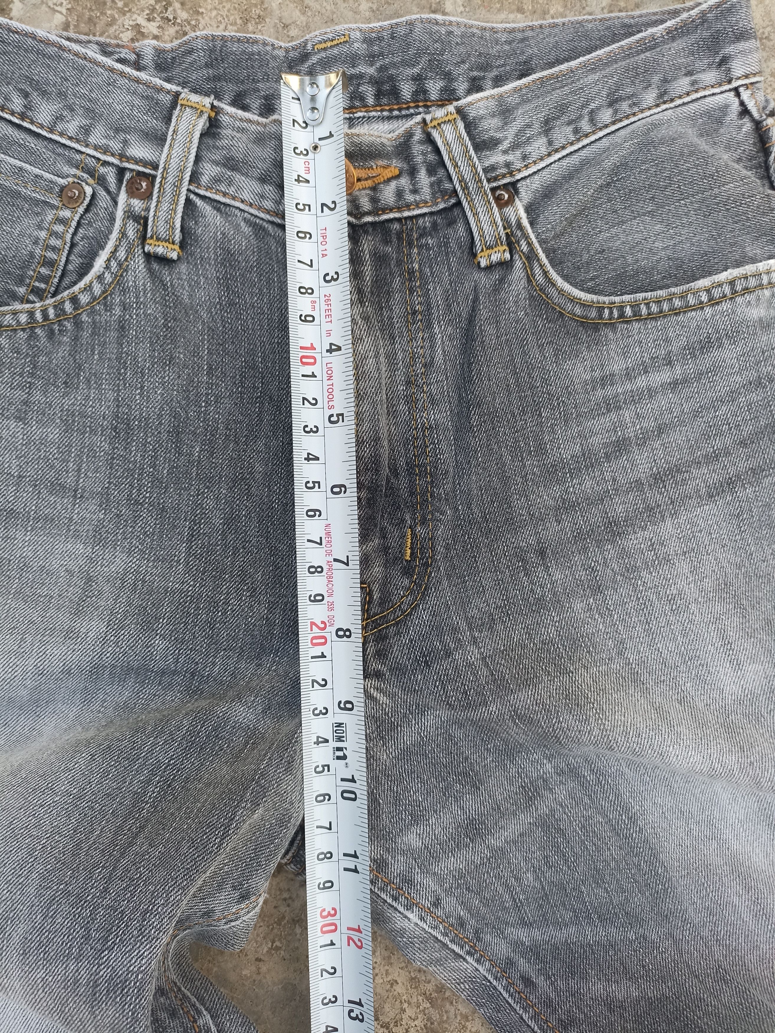 Beauty Beast Vintage Edwin jeans Edwin 505ZX denim washed black faded Size US 30 / EU 46 - 16 Thumbnail