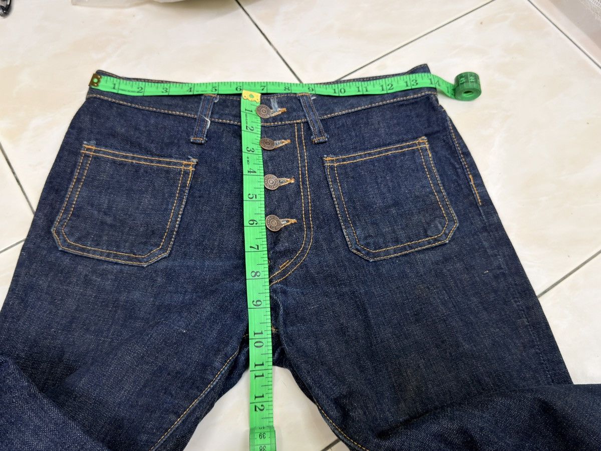 Vintage Vintage Big Stone LOT M508 Flared Bush Bell Bottom Denim Size US 27 - 15 Thumbnail