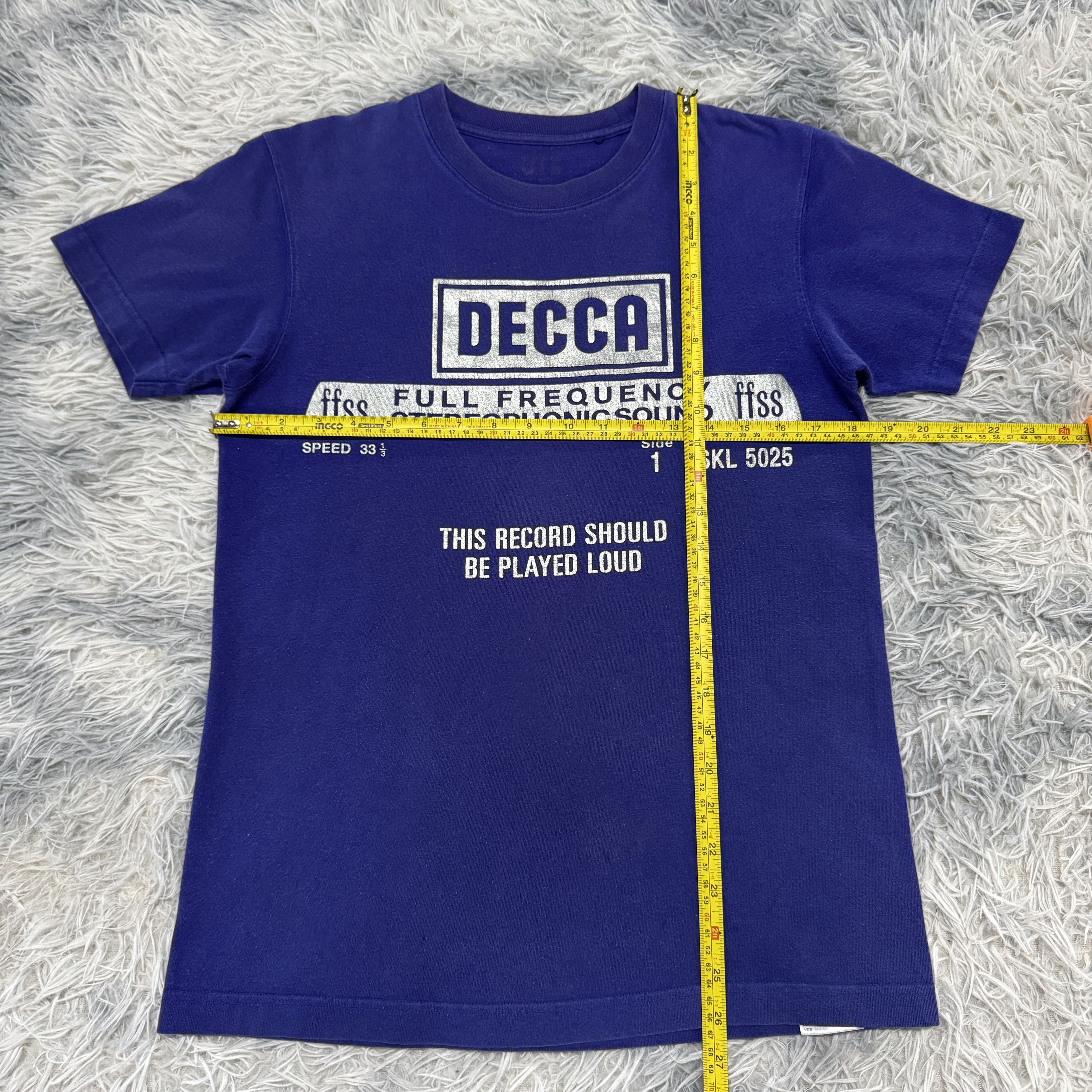 Uniqlo Decca Record Rolling Stones/MOD Uniqlo Groove Makers Tshirt Size US S / EU 44-46 / 1 - 6 Thumbnail