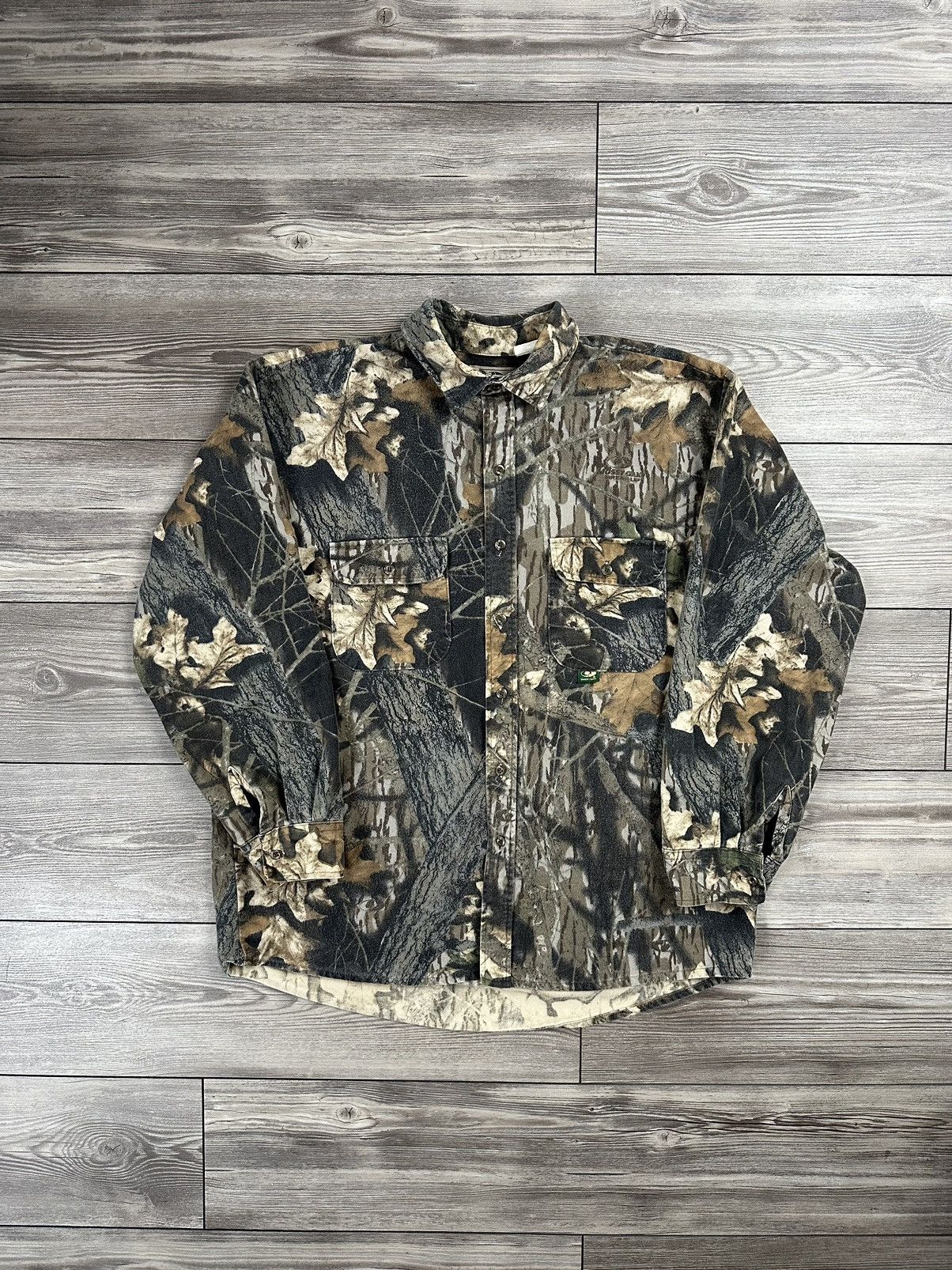 Mossy Oaks Vintage Mossy Oak Real Tree Camo Button Up Size US XL / EU 56 / 4 - 1 Thumbnail
