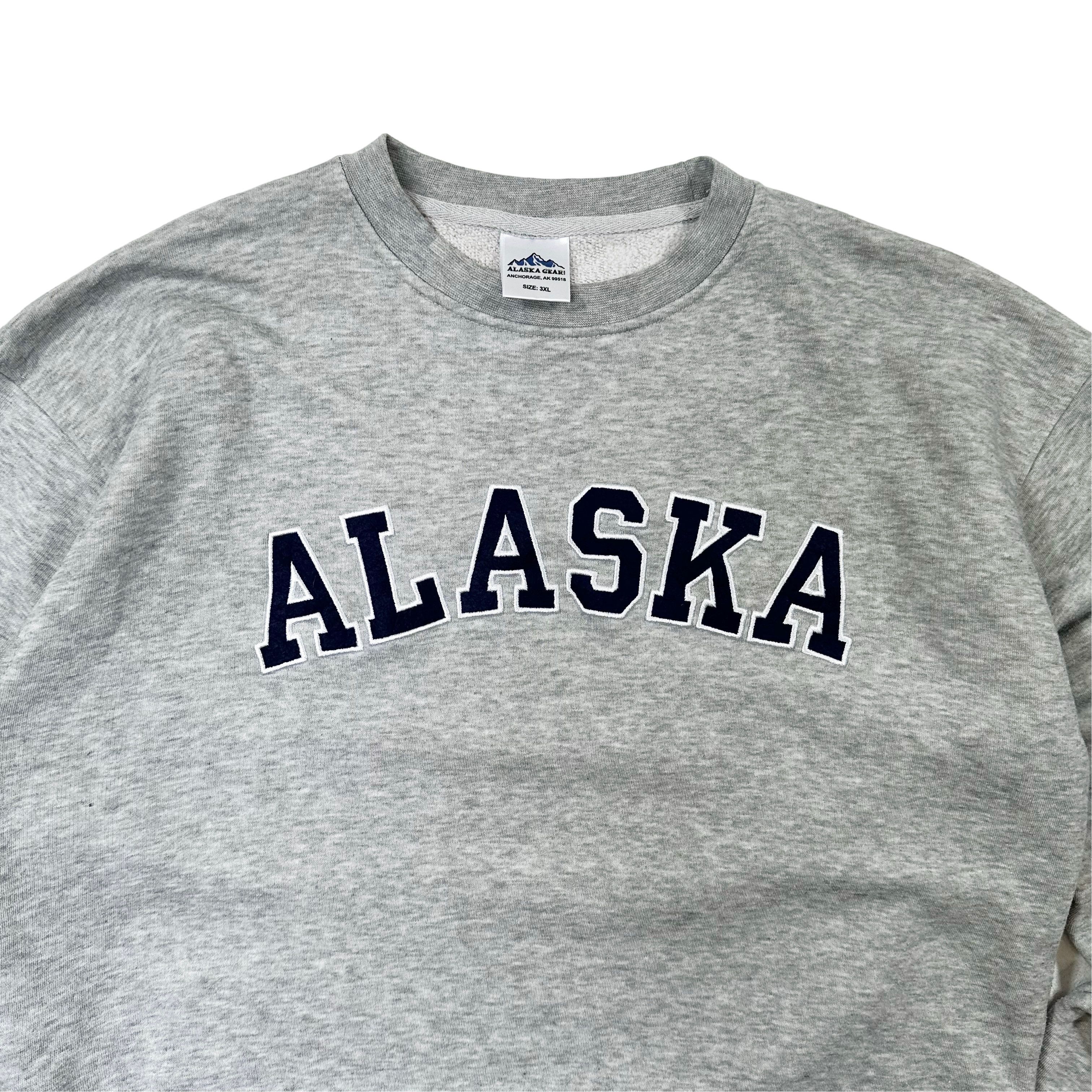 Vintage Vintage 90s Alaska Embroidered Spell Out Sweater Size US XL / EU 56 / 4 - 2 Thumbnail