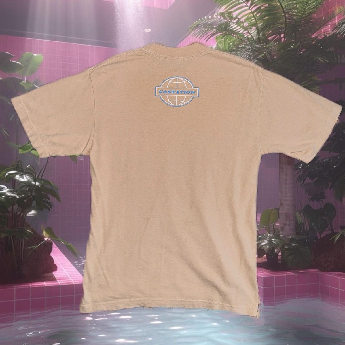 Other Gas Station LA - Essential Oversized Tee in Beige Size US S / EU 44-46 / 1 - 2 Thumbnail