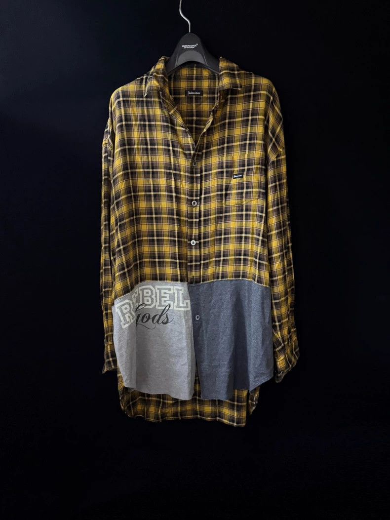 Undercover Undercover 22ss Patchwork Plaid Shirt Size US S / EU 44-46 / 1 - 1 Thumbnail