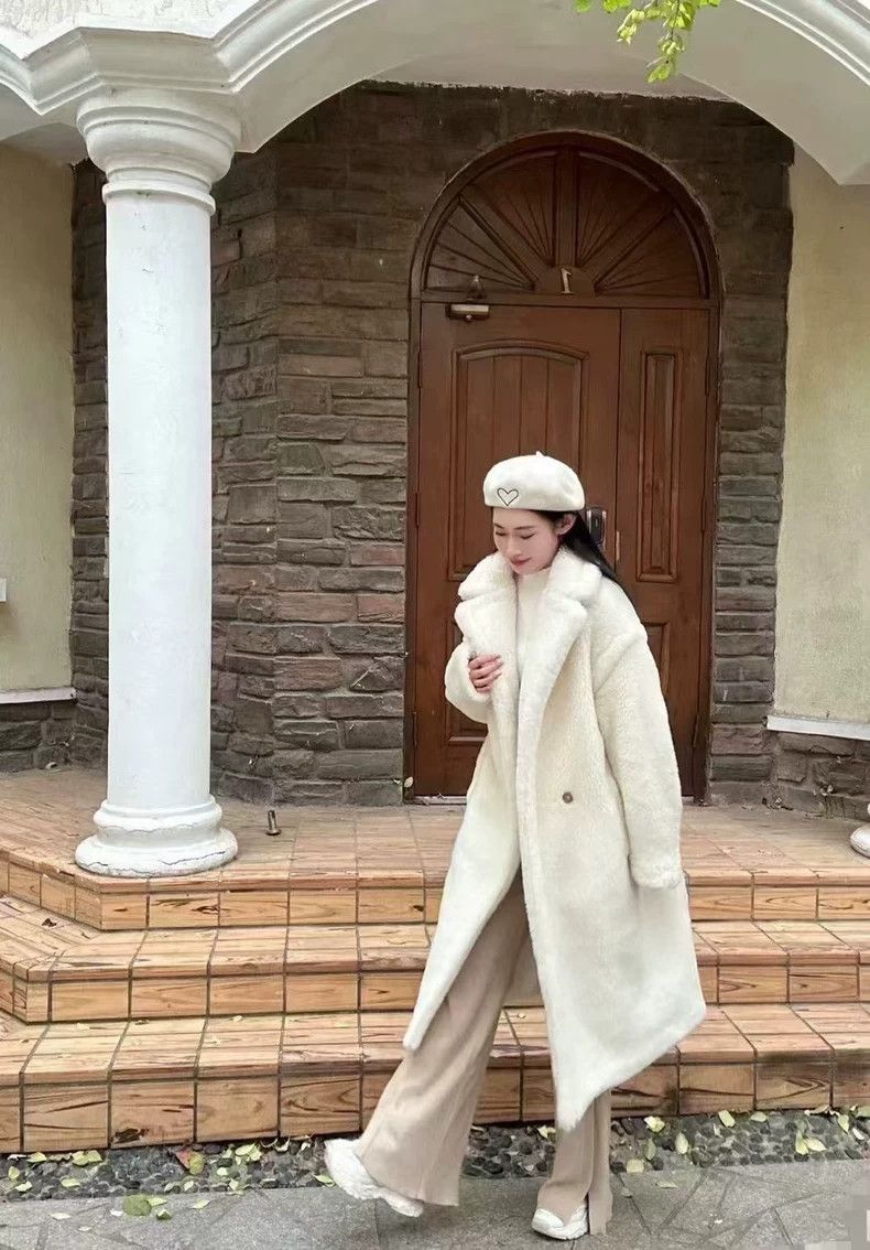 Max Mara Max Mara White teddy bear coat Size S / US 4 / IT 40 - 8 Thumbnail