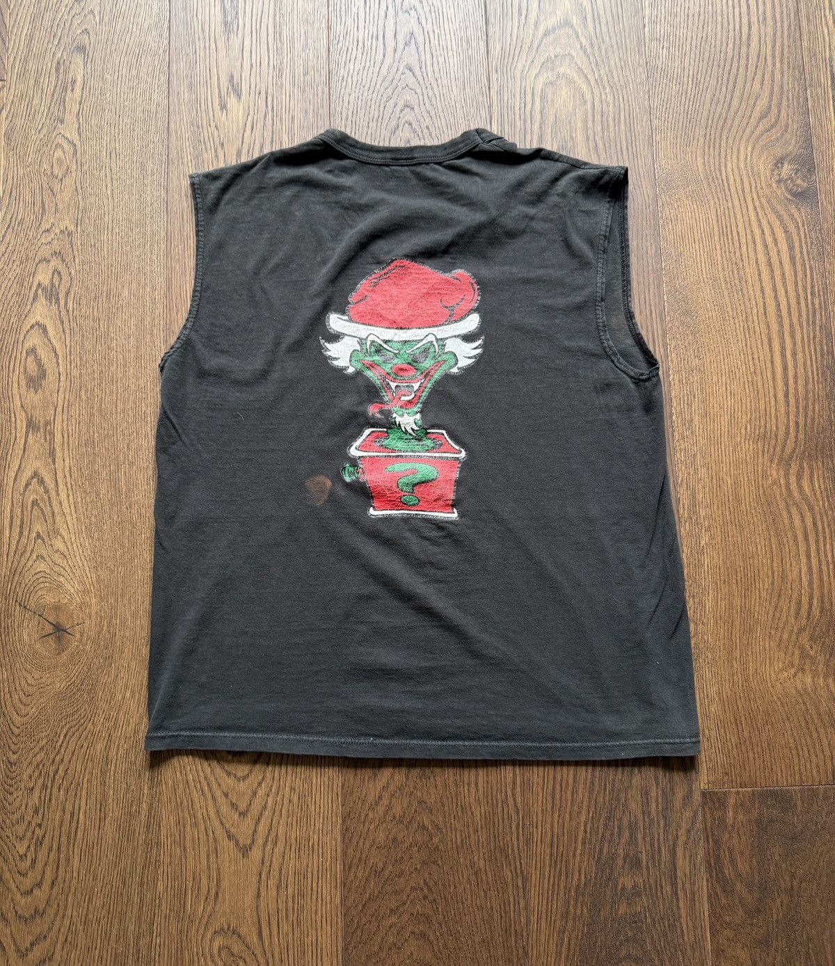 Vintage Vintage Y2K Insane Clown Posse Riddle Box Holiday Cutoff Size US L / EU 52-54 / 3 - 1 Thumbnail