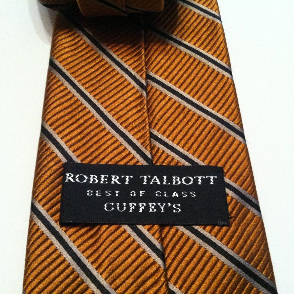 Robert Talbott ROBERT TALBOTT BEST OF CLASS MENS NEW SILK TIE WIDTH: 3 3/4" Size ONE SIZE - 4 Thumbnail