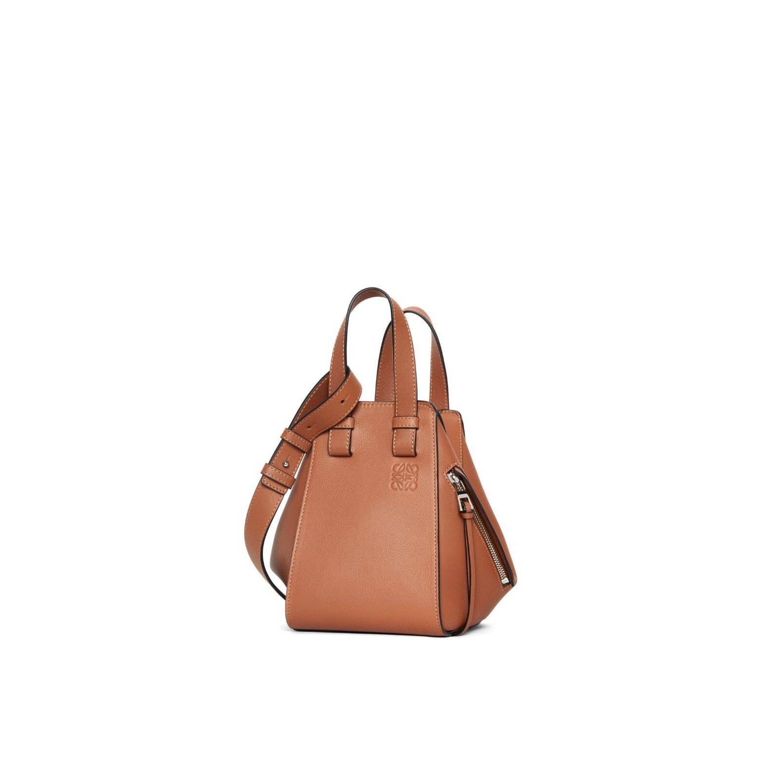 Loewe LOEWE Hammock Compact $3100 Tan Leather Handbag New And Auth Size ONE SIZE - 1 Thumbnail