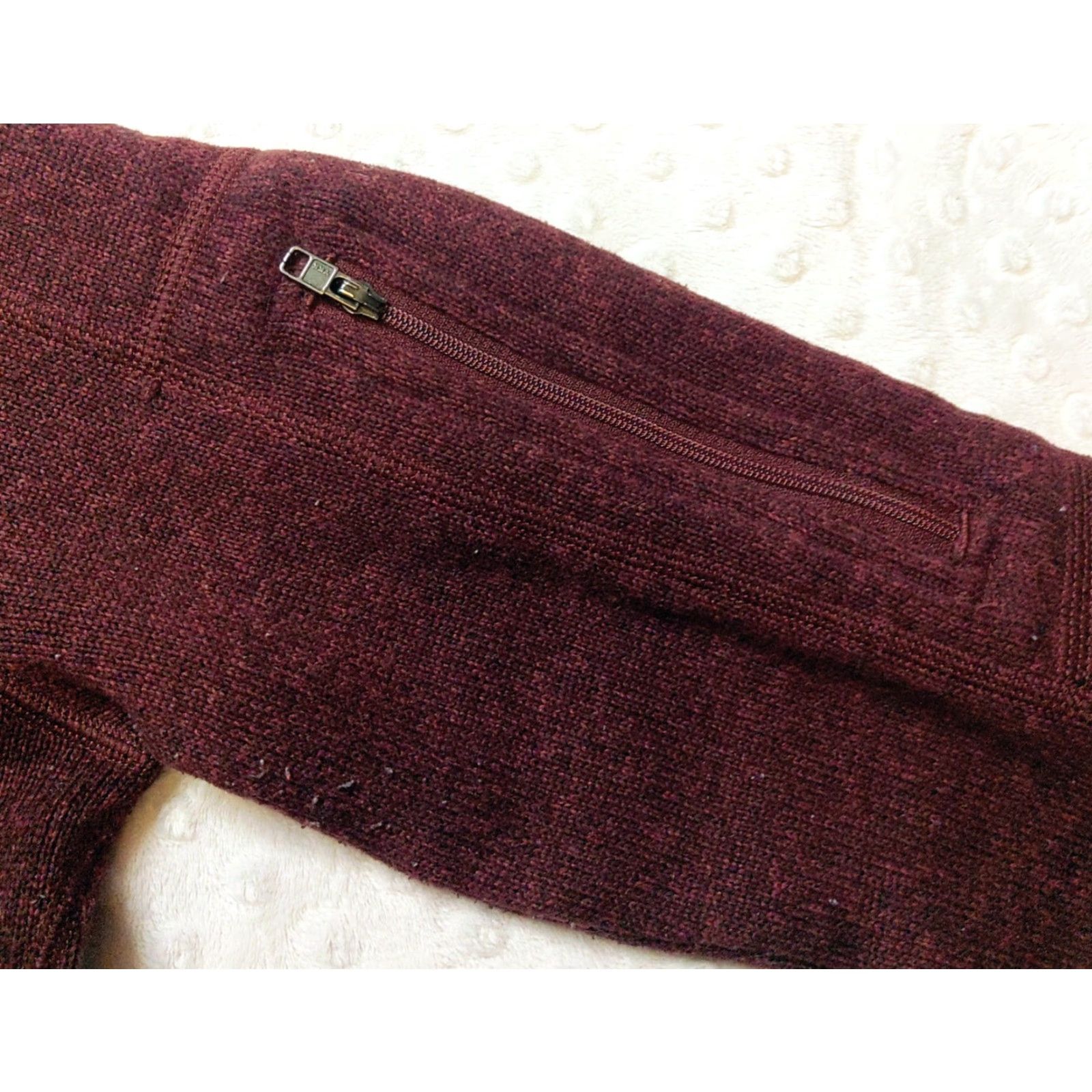 Patagonia Patagonia Better Sweater Quarter Zip Woman's Small Burgundy Size S / US 4 / IT 40 - 7 Thumbnail