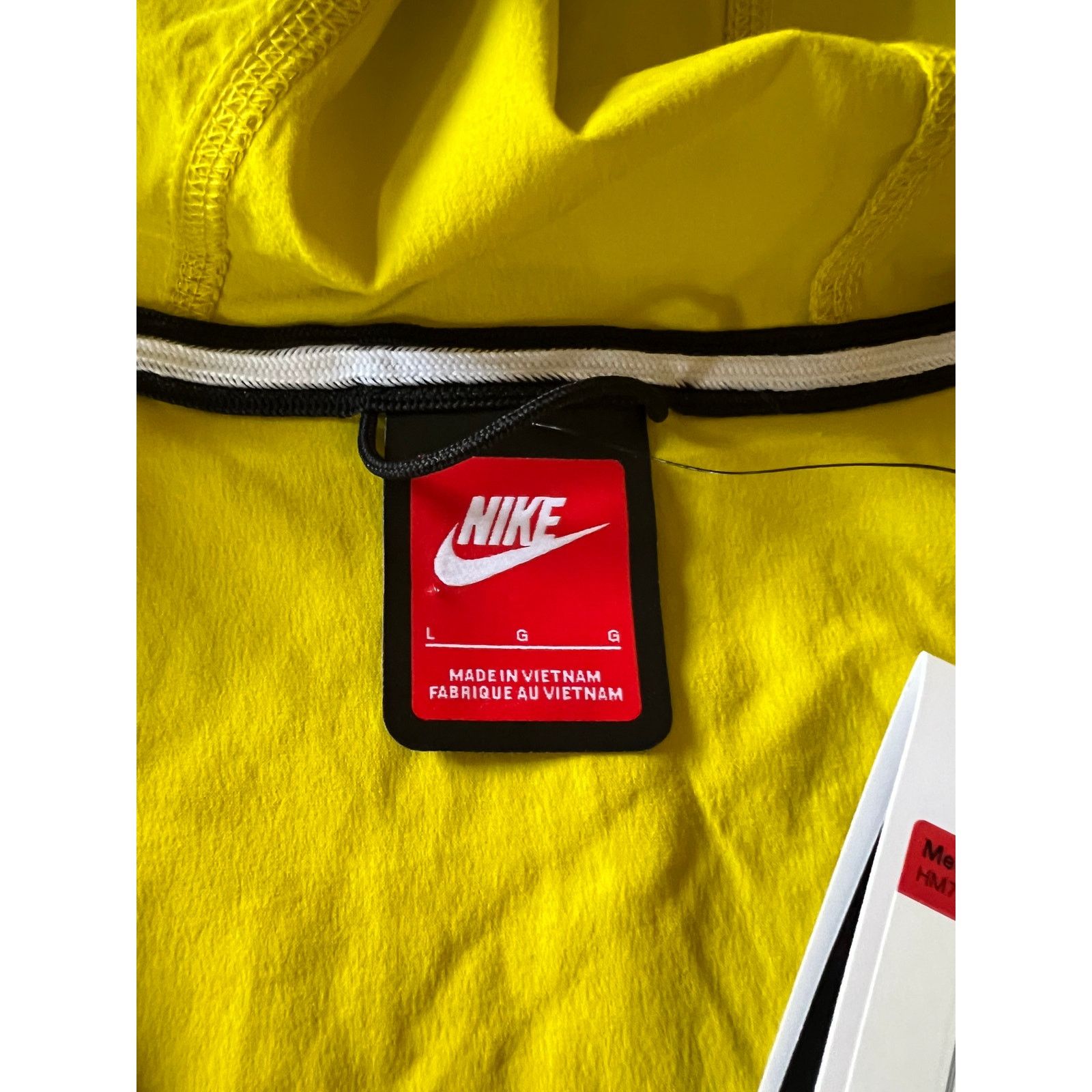 Nike Nike Tech Woven Full- Zip Windrunner Jacket/Hoodie Yellow Size US L / EU 52-54 / 3 - 6 Thumbnail