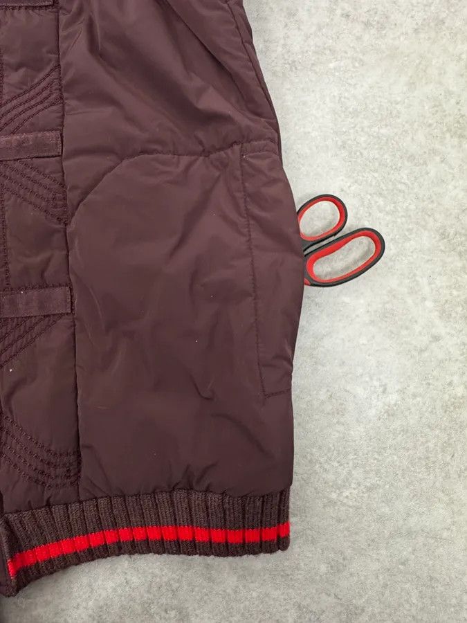 Marithe + Francois Girbaud 2000s Marithé + François Girbaud Bordeaux Wool & Nylon Hybrid Jacket Size US M / EU 48-50 / 2 - 11 Thumbnail