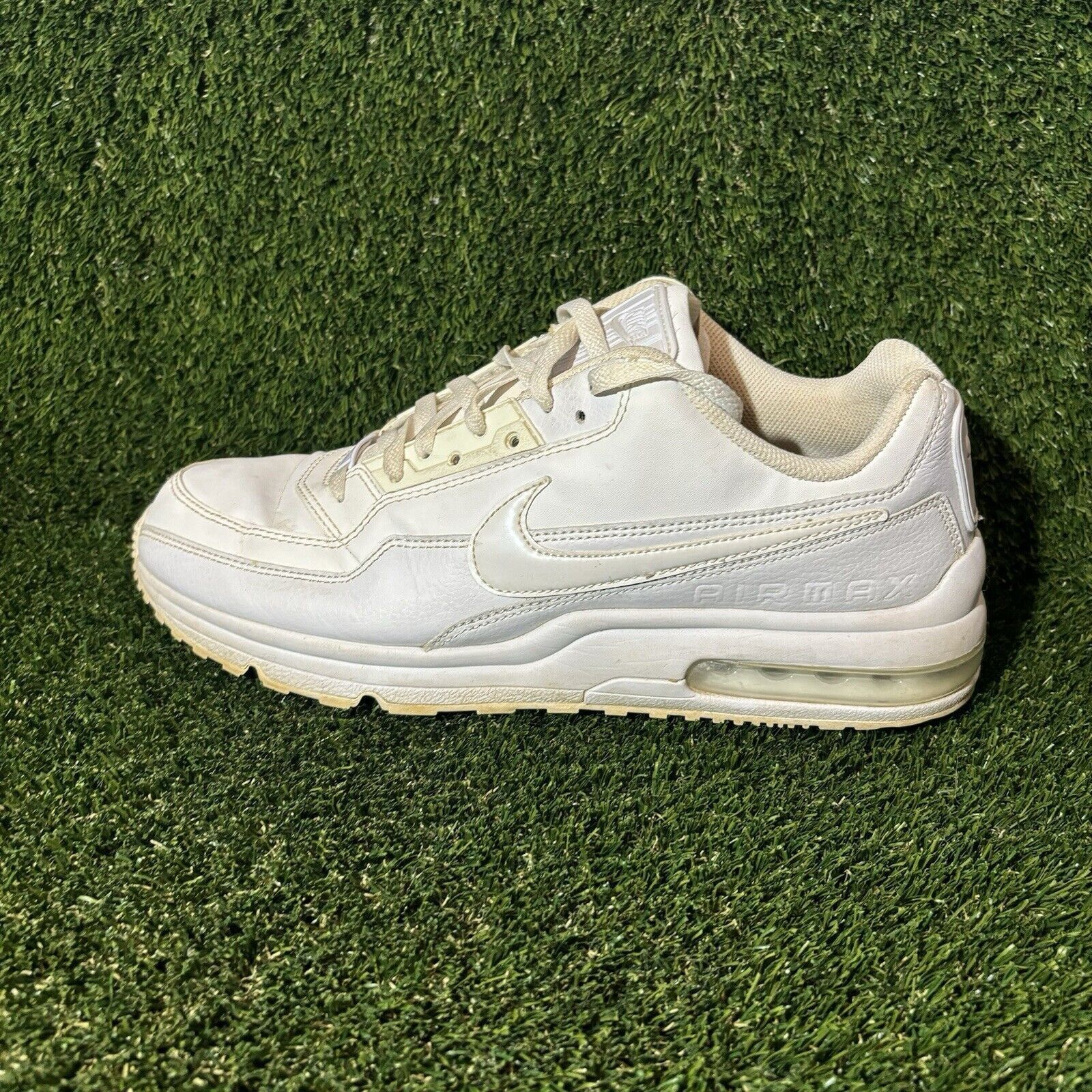 Nike Size 12 - Nike Air Max LTD 3 Triple White Size US 12 / EU 45 - 1 Thumbnail