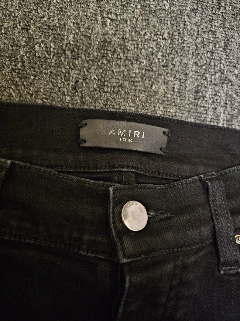 Amiri Amiri multi-element patchwork destruction high elasticity Size US 30 / EU 46 - 3 Thumbnail