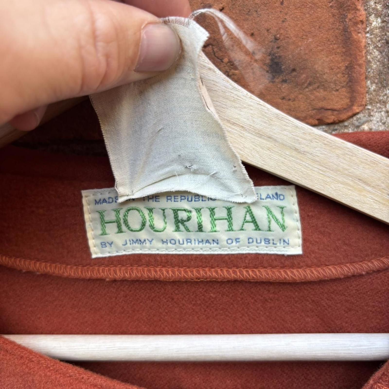Other Vintage JIMMY HOURIHAN OF DUBLIN wool shall 70s OS Size ONE SIZE - 8 Thumbnail