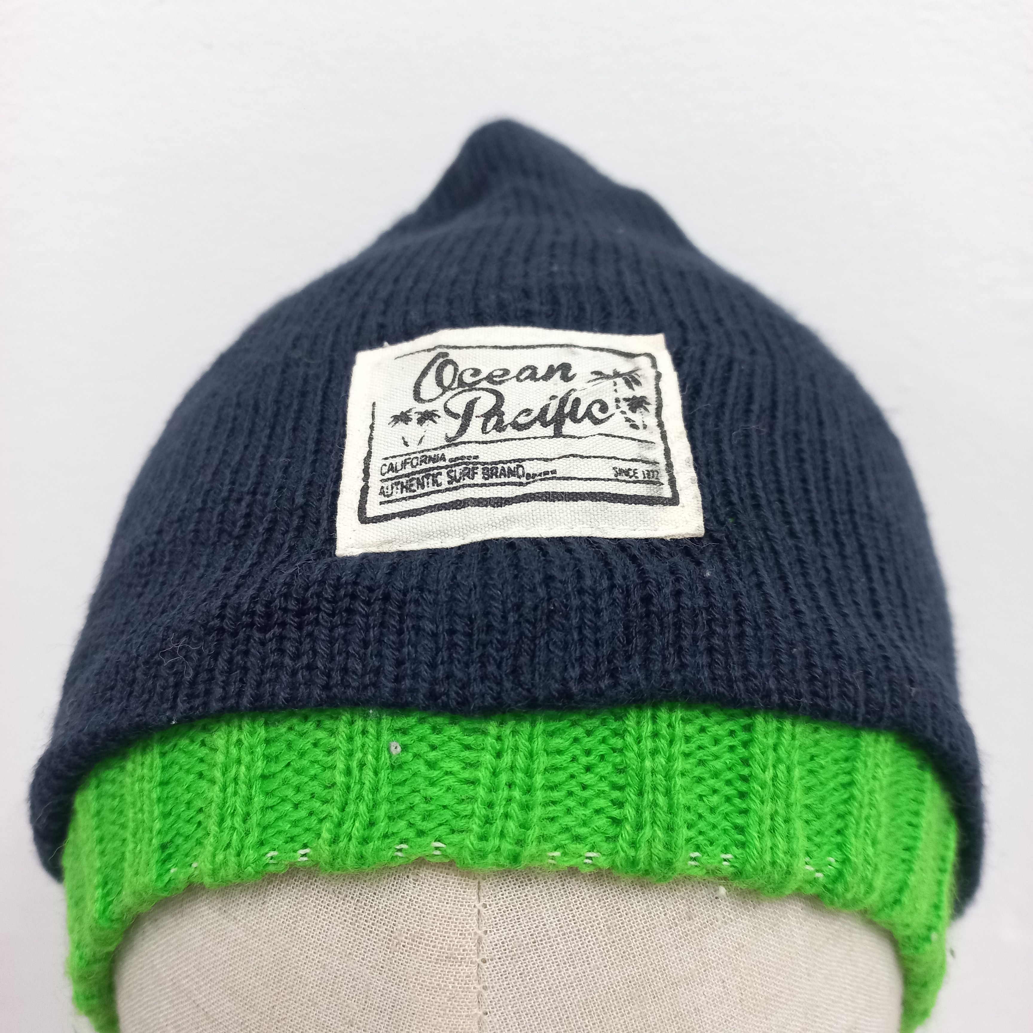Ocean Pacific 💥Op Ocean pacific patch double layer pull on beanie hat Size ONE SIZE - 3 Thumbnail