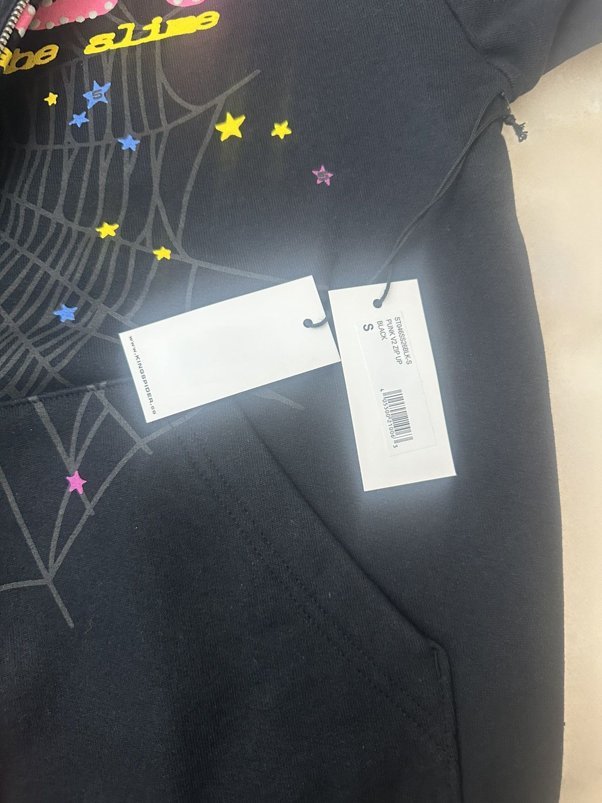 Sp5der SP5DER PUNK V2 ZIP UP Size US S / EU 44-46 / 1 - 5 Thumbnail