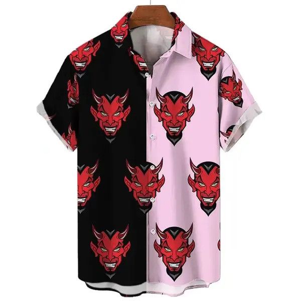 VIBE Novelty Hip Hop Loose Polo Shirt Size US M / EU 48-50 / 2 - 4 Thumbnail