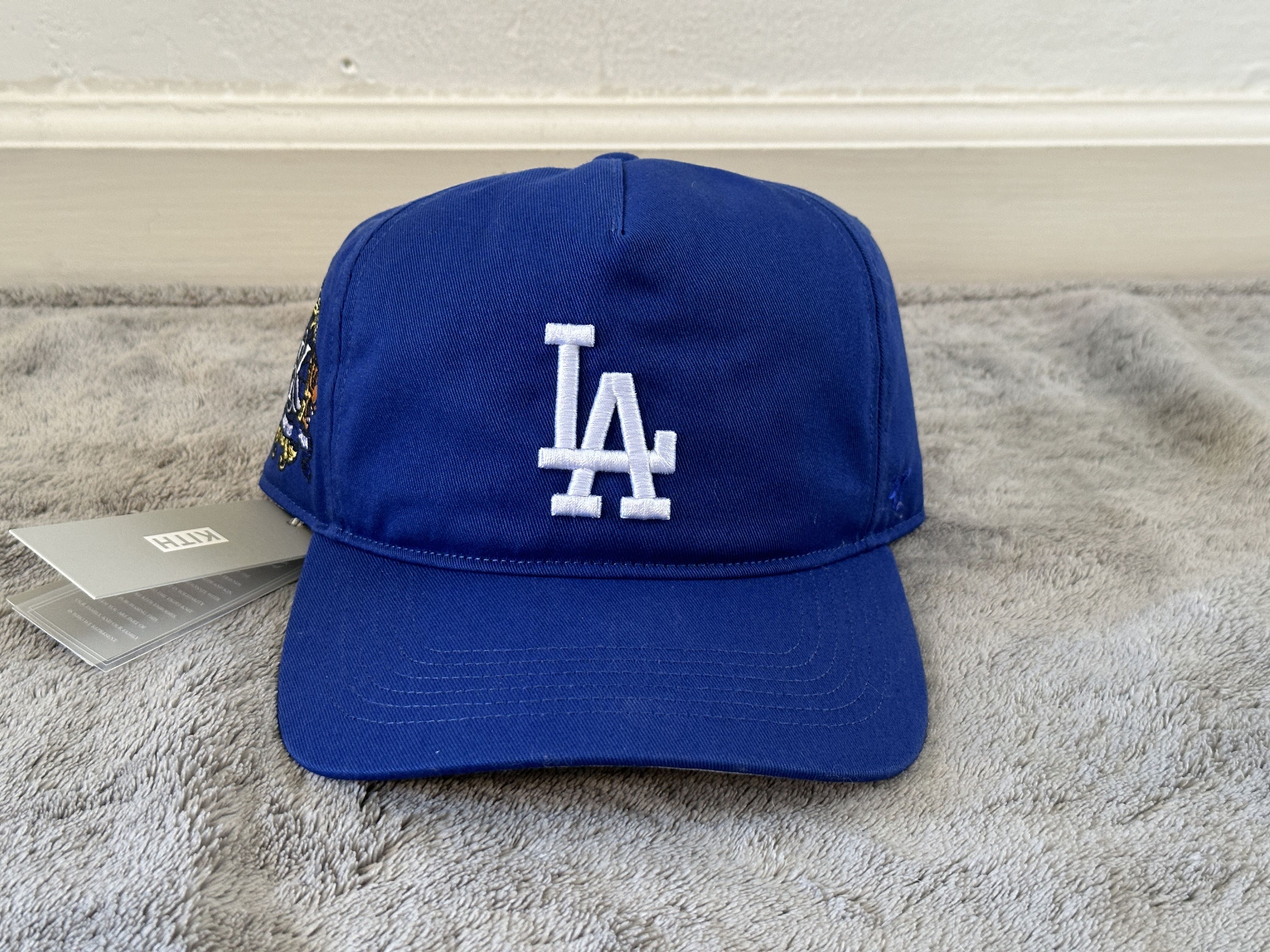 image of 47 Kith Kith For 47 Los Angeles Dodgers Hitch Snapback - Royal, Men's