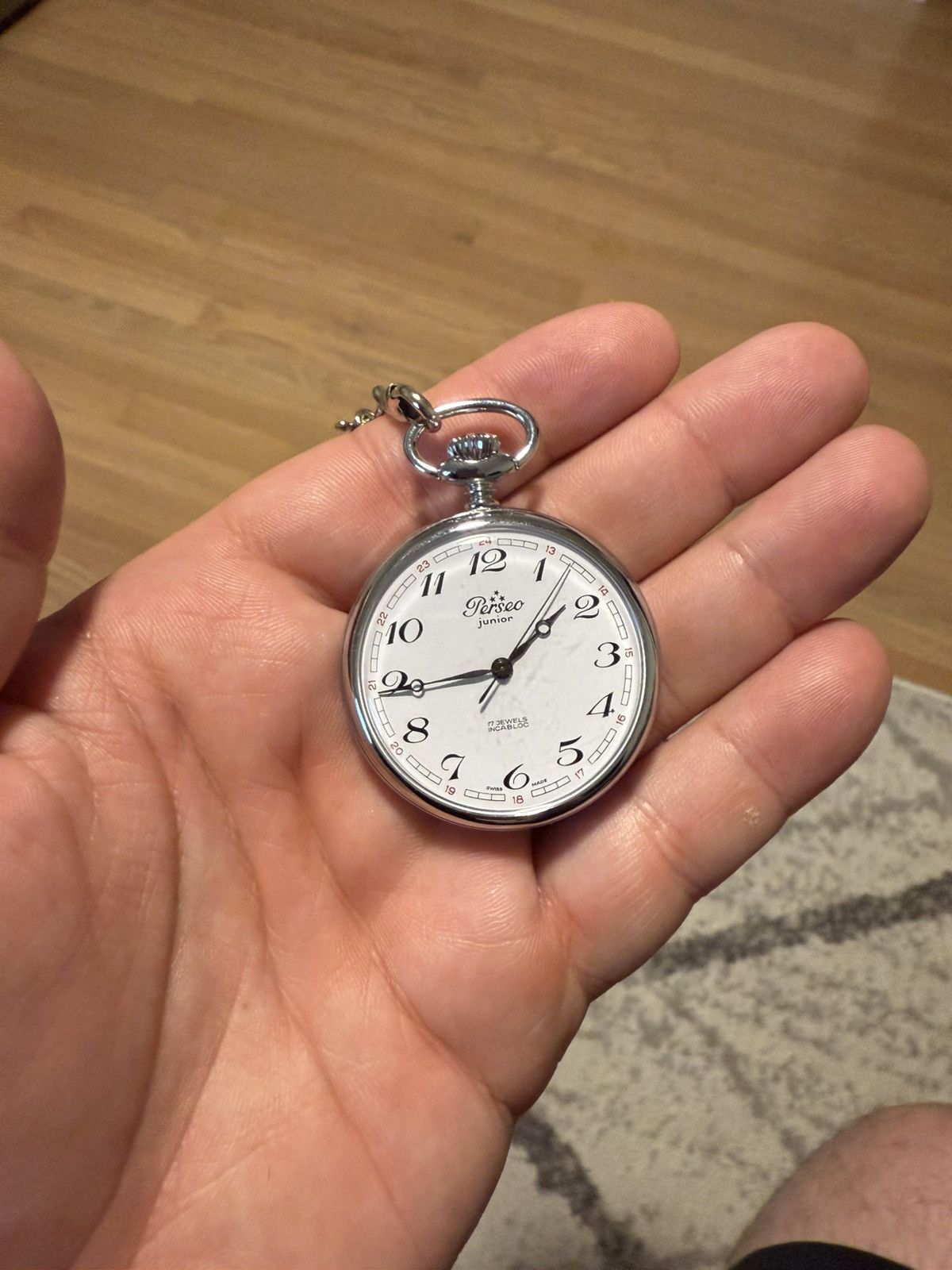Perseo Junior Italian and Swiss Pocket Watch