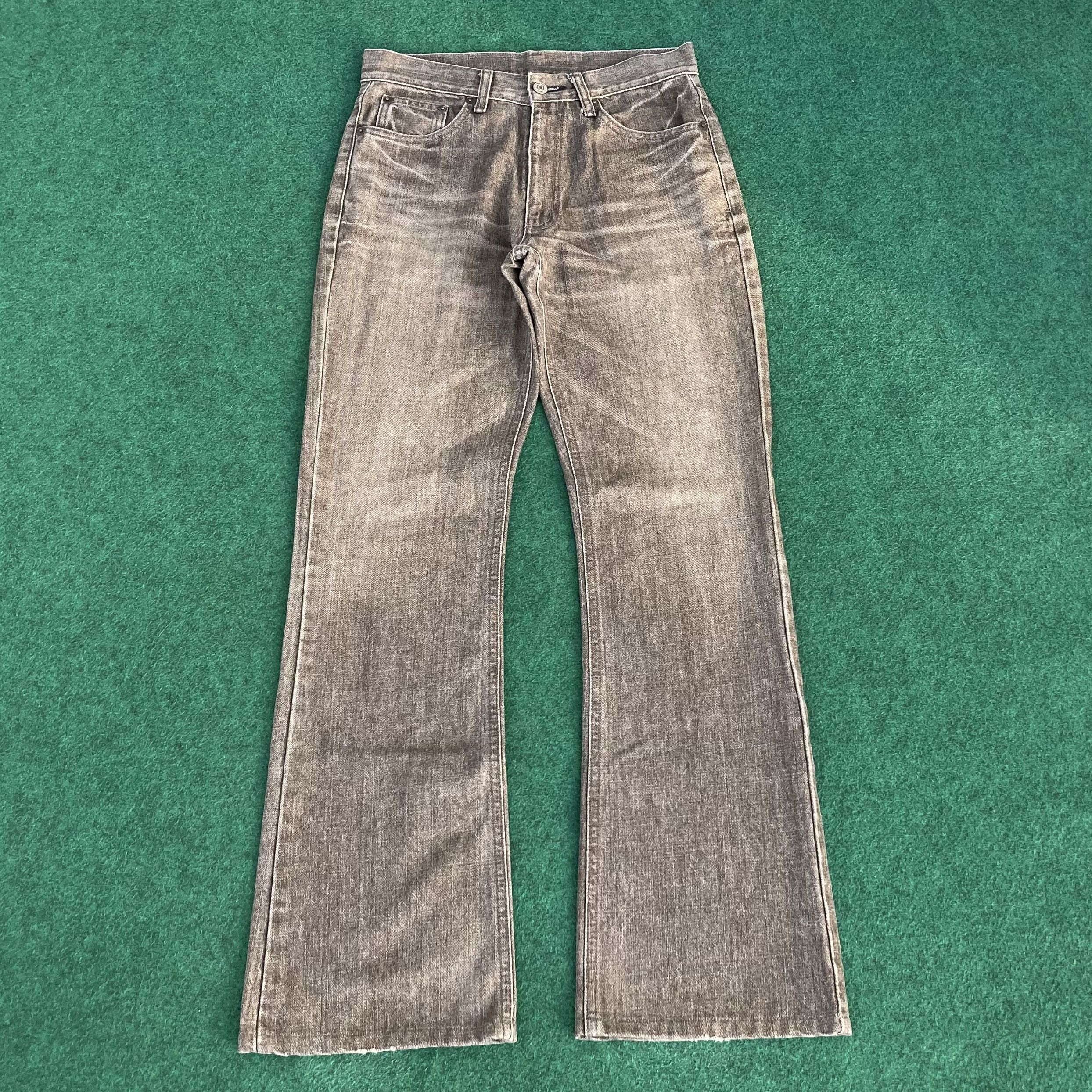 Japanese Brand × Vintage Vtg Bobson Denim Bootcut Flared Faded Jeans Size US 28 / EU 44 - 1 Thumbnail