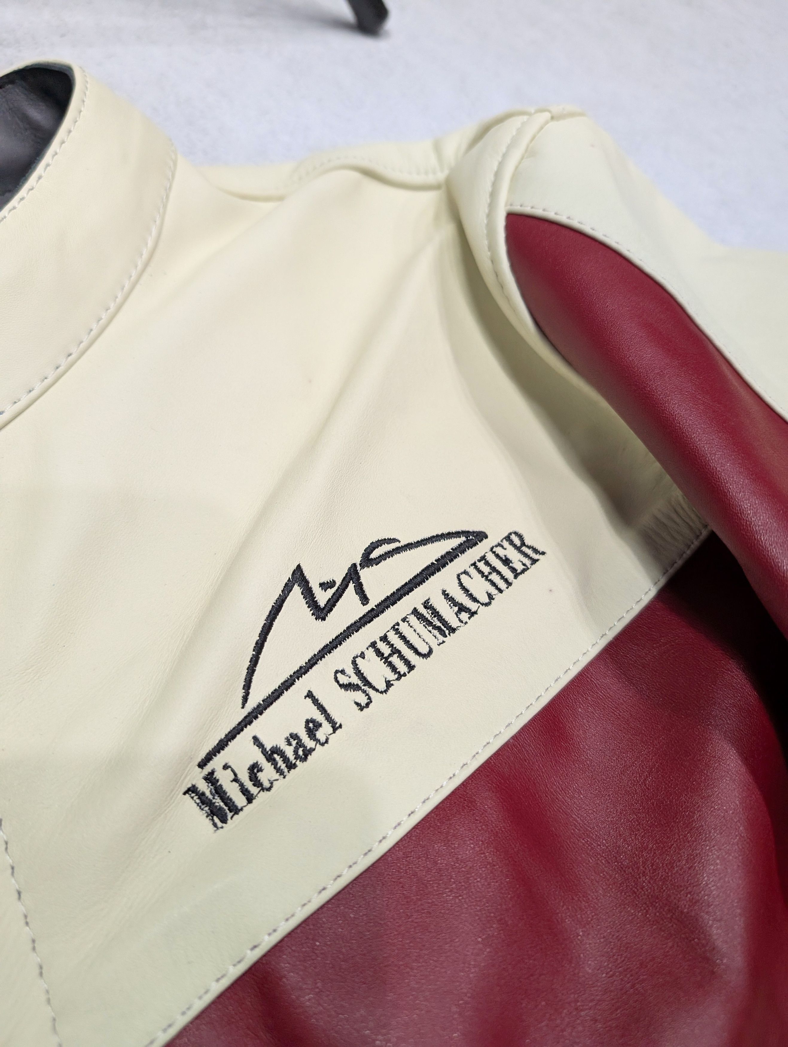 Ferrari 🔥 FERRARI 💥 LEATHER JACKET FORMULA 1 STREETWEAR Size US M / EU 48-50 / 2 - 6 Thumbnail