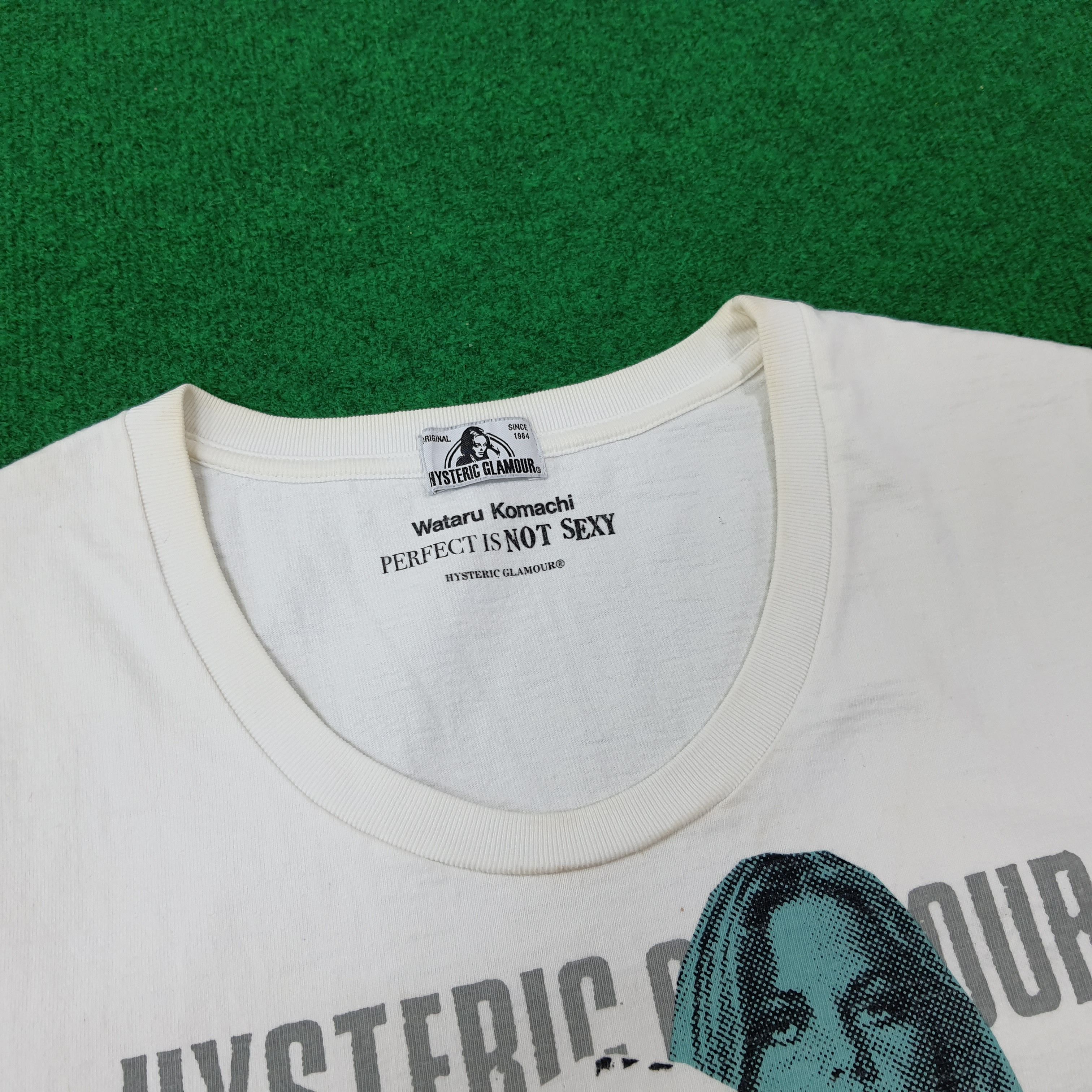 Hysteric Glamour Vintage Hysteric Glamour x Wataru Komachi Tshirt C223N10 Size US M / EU 48-50 / 2 - 5 Thumbnail