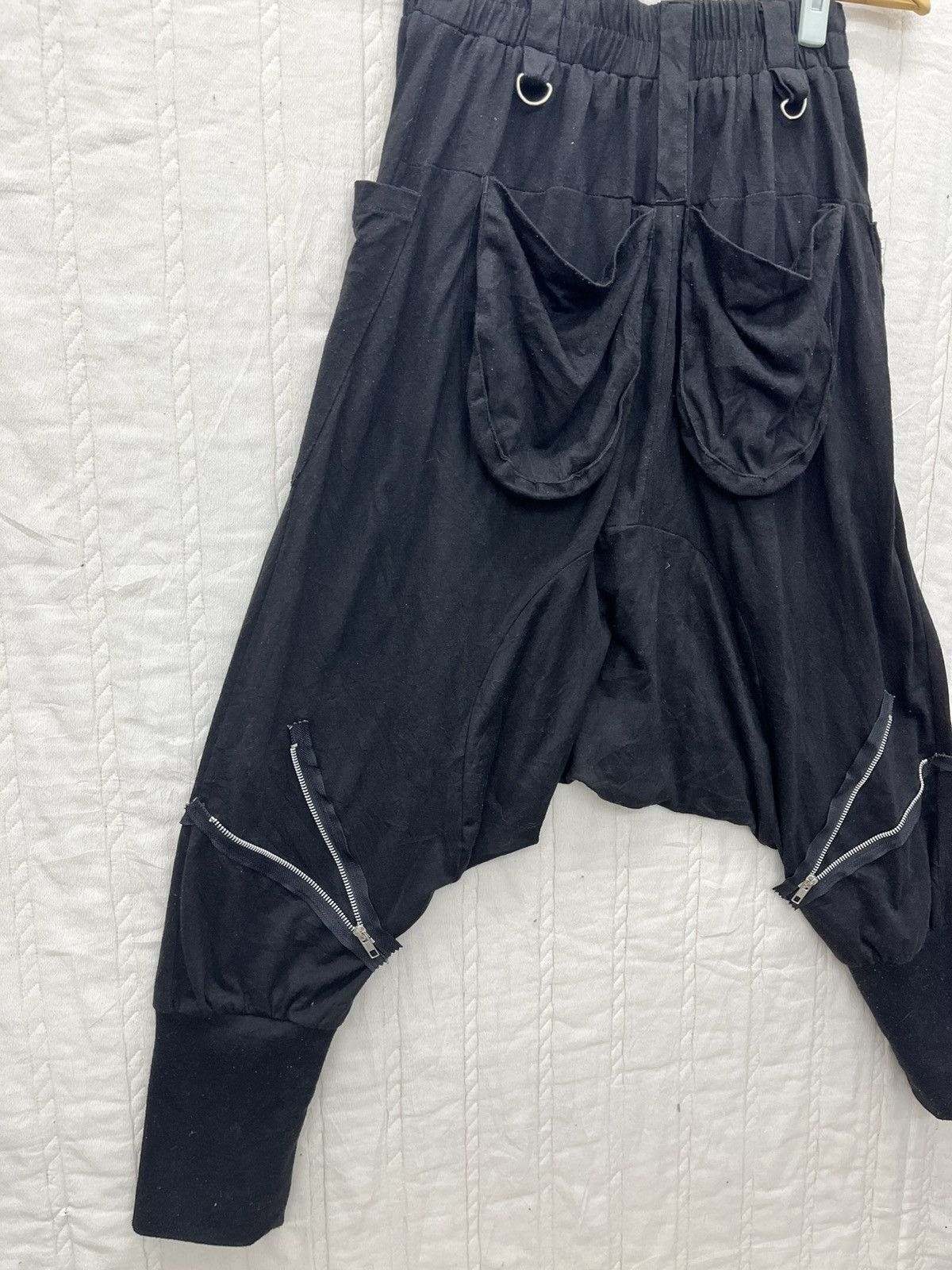 Hypebeast × Japanese Brand GOTHIC BAGGY DROP CROTCH PANTS Size US 26 / EU 42 - 5 Thumbnail