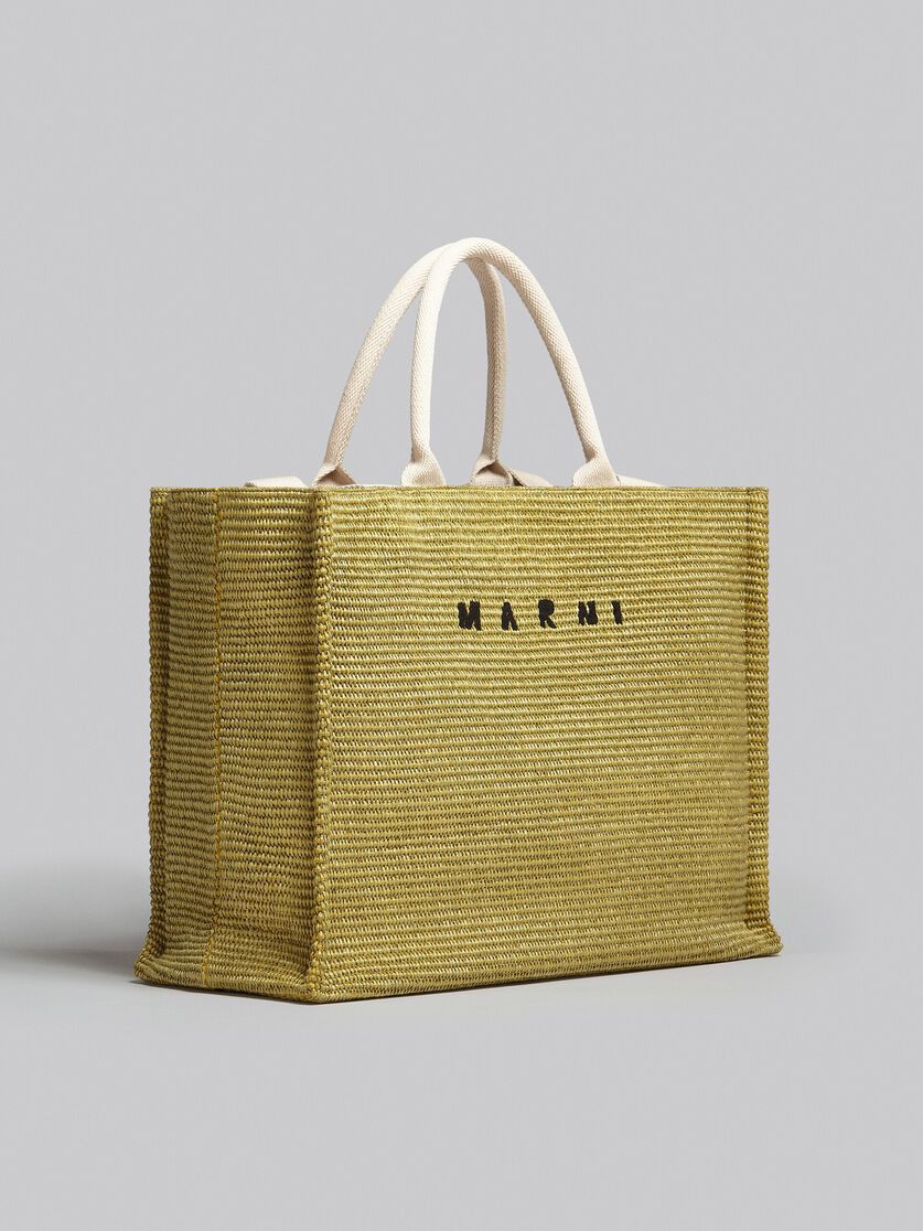 Marni o1srvl11e0624 Tote Bag in Green Size ONE SIZE - 3 Thumbnail