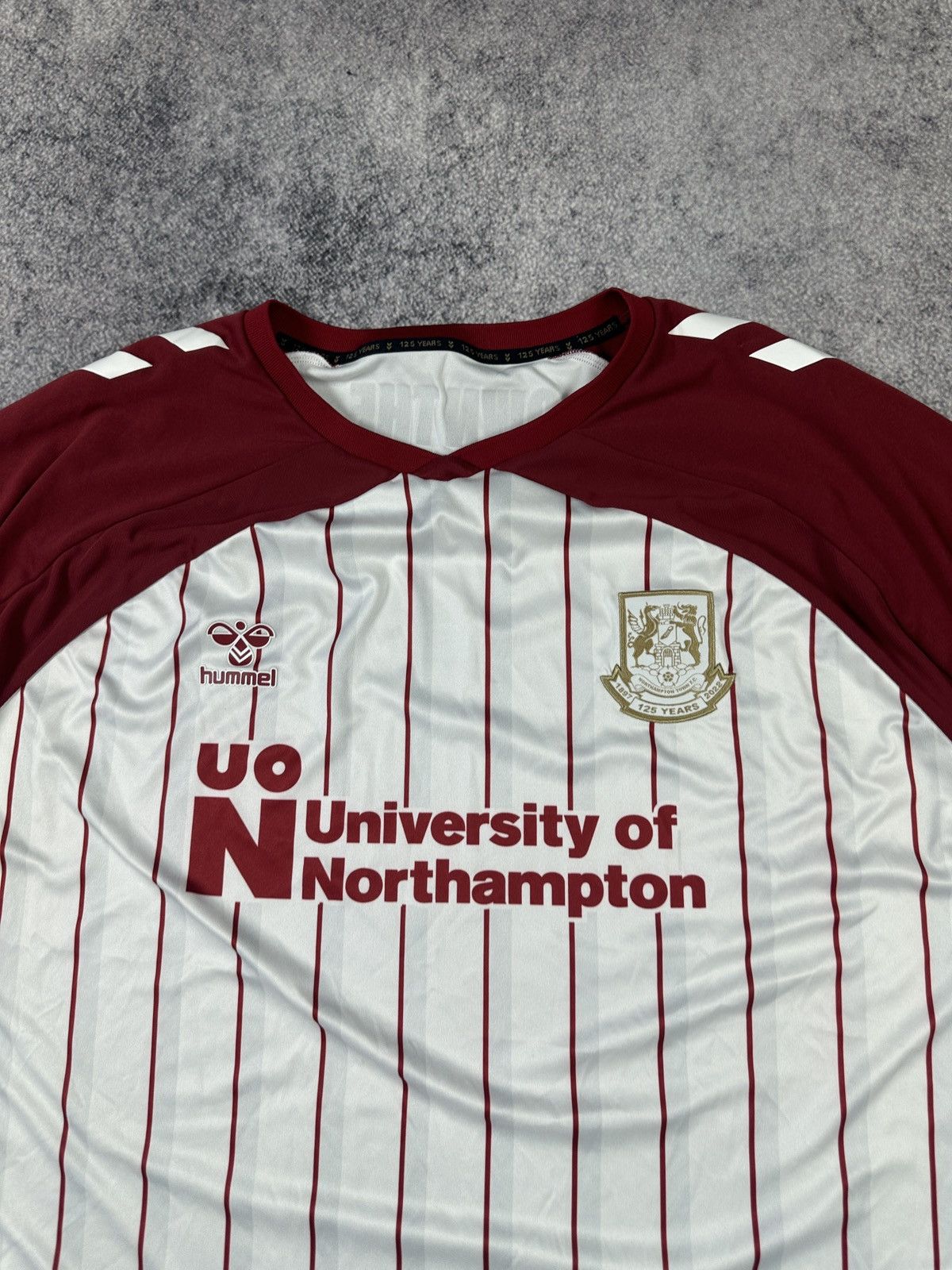 Hummel Hummel Northampton Town Soccer Jersey Streetwear Rare 3XL Size US XXL / EU 58 / 5 - 2 Thumbnail