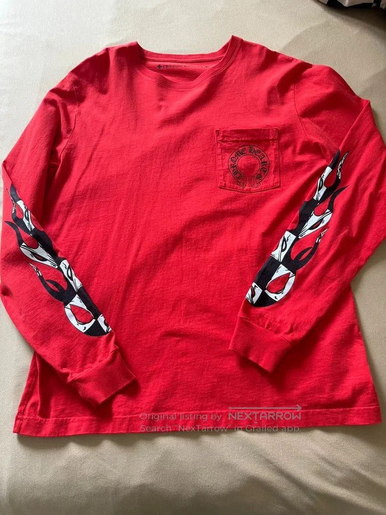 Chrome Hearts Chrome Hearts Men's Long Sleeve T. Size US M / EU 48-50 / 2 - 9 Thumbnail