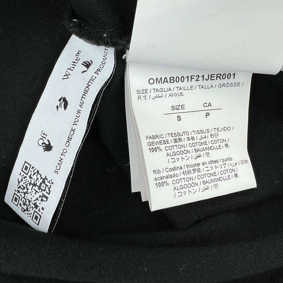 Off-White Off-White Degrade Arrows Black Long Sleeve T Shirt Size US S / EU 44-46 / 1 - 5 Thumbnail
