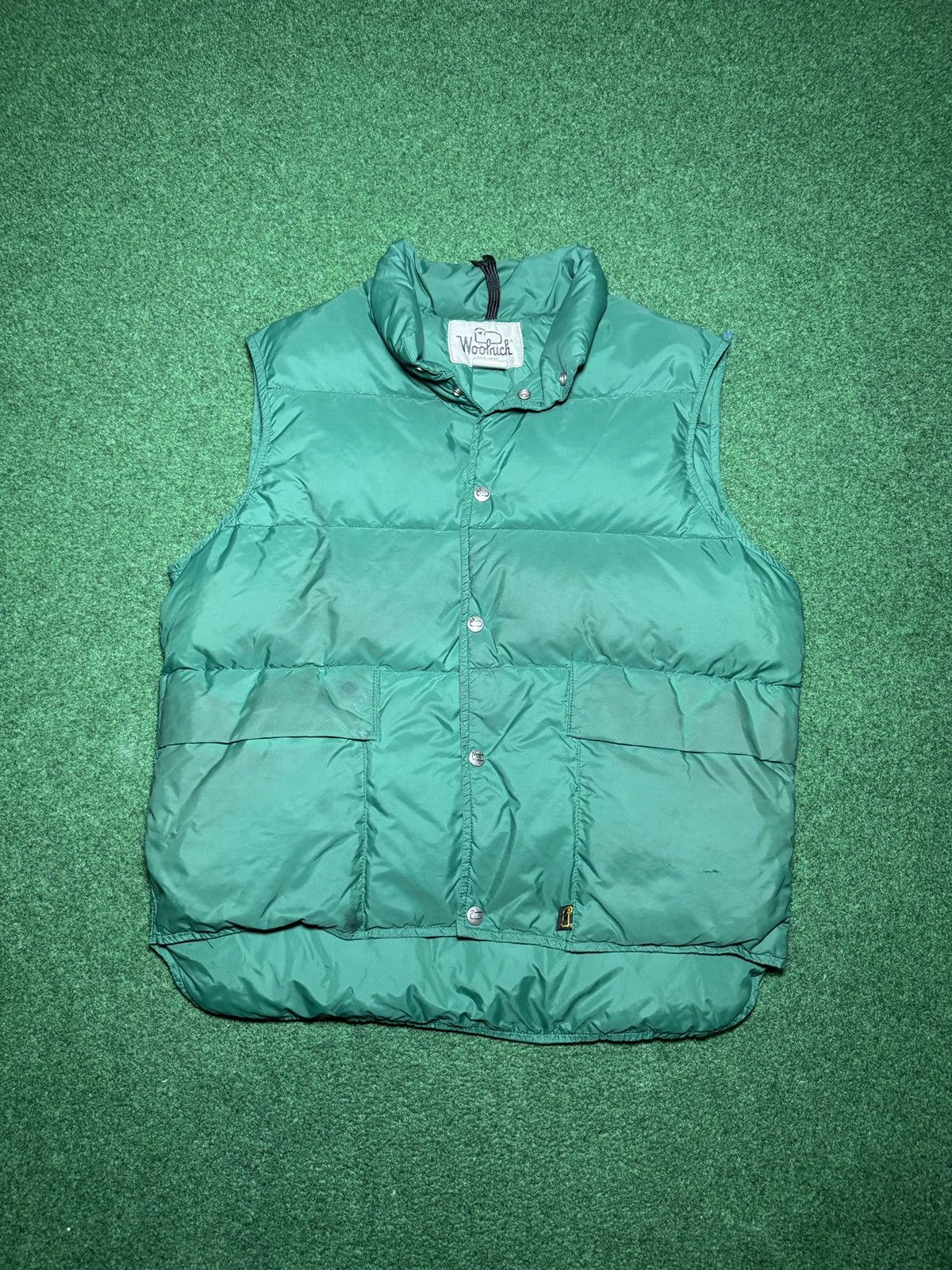 Woolrich Woolen Mills Vintage 80s 90s Woolrich Goose down S/M Outdoor Puffer Vest Size US S / EU 44-46 / 1 - 1 Thumbnail