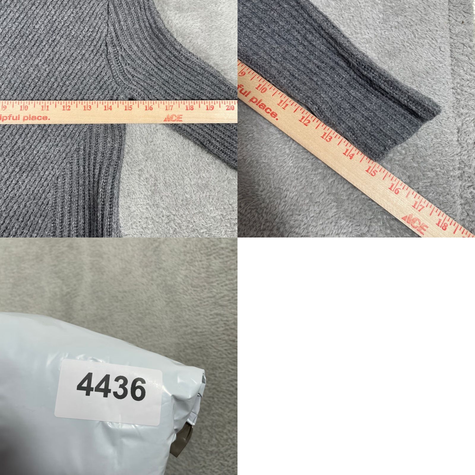 Madewell Madewell Knit Sweater Womens XS Gray Ribbed Crewneck Bohemian Cottage Size XS / US 0-2 / IT 36-38 - 8 Thumbnail