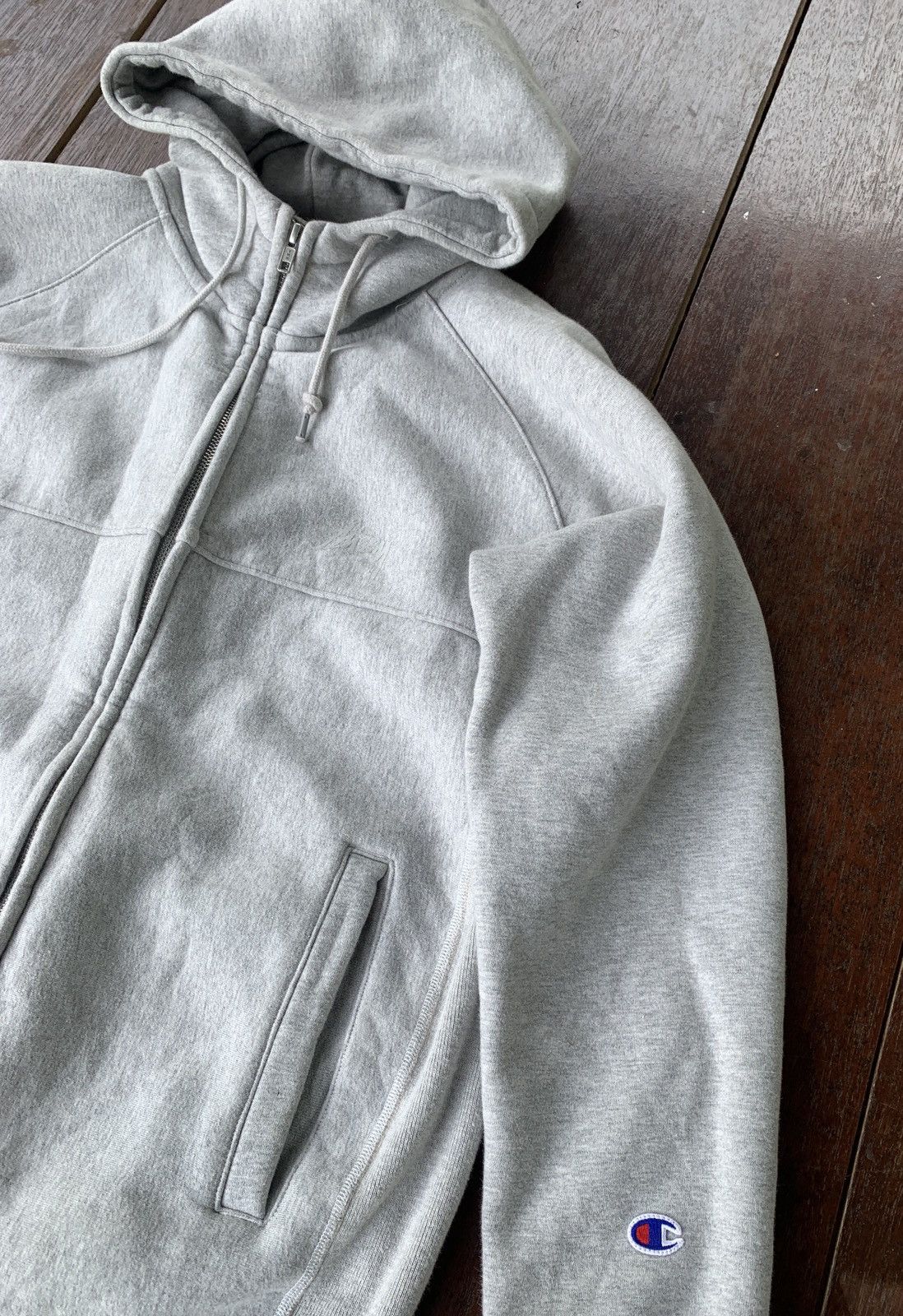 Stussy Stussy x Champion 2016 fall wind stopper hoodie Size US M / EU 48-50 / 2 - 3 Thumbnail