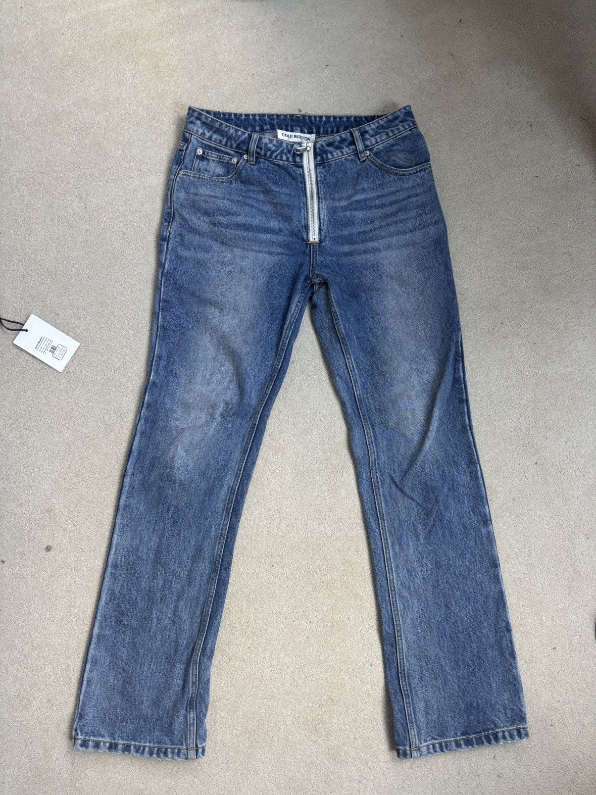 Cole Buxton Cole Buxton Zip jeans Size US 32 / EU 48 - 1 Thumbnail