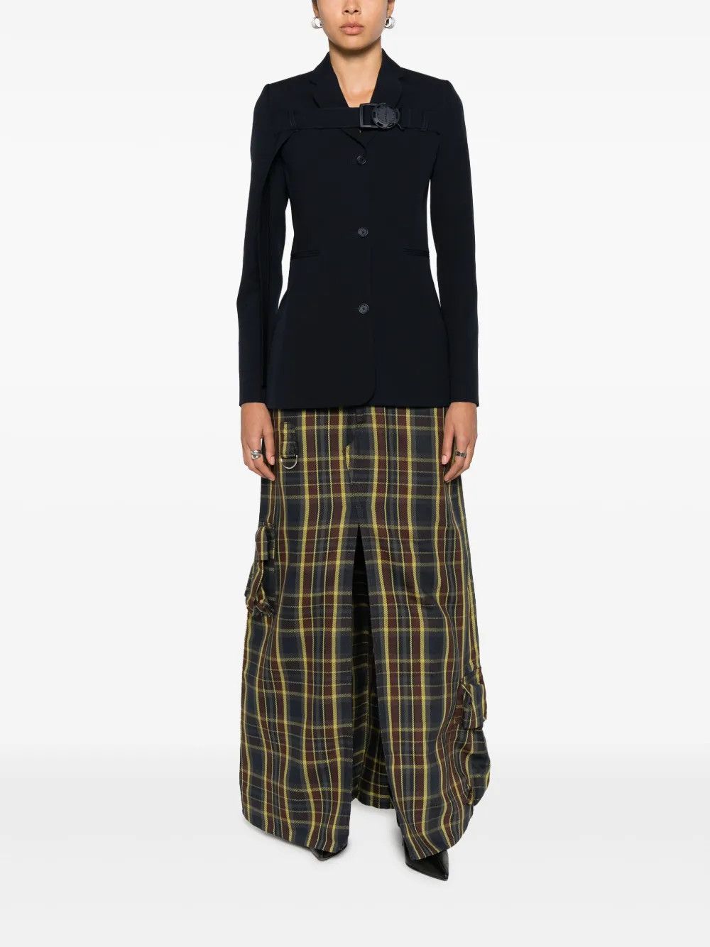 Off-White o1y1125 Blazer in Midnight Blue Size S / US 4 / IT 40 - 5 Thumbnail