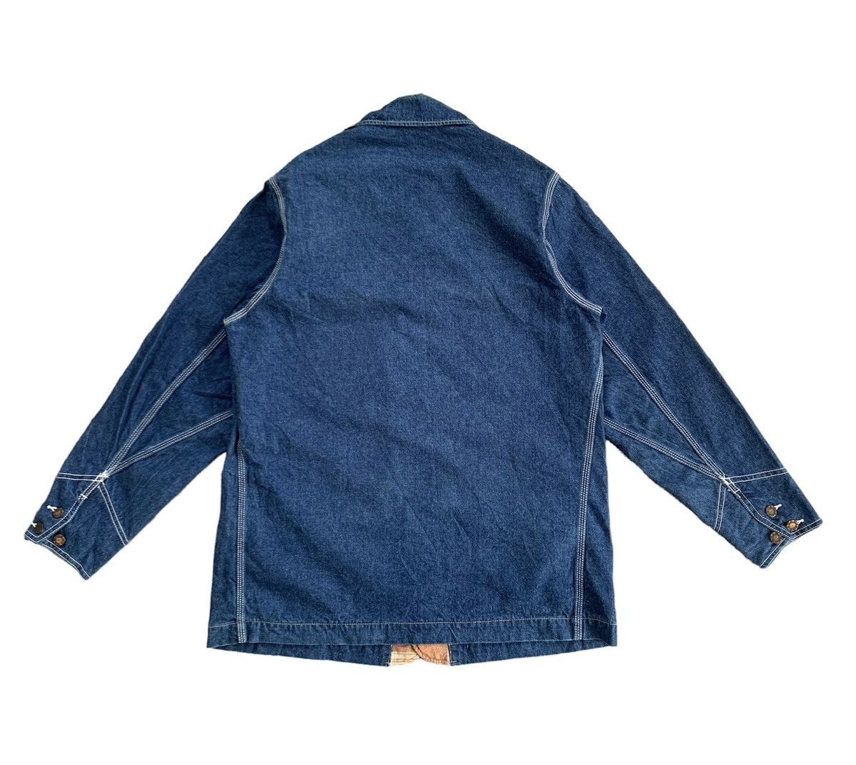 Indigo Sanjego Genuine Indigo Denim Jacket Size US L / EU 52-54 / 3 - 2 Thumbnail