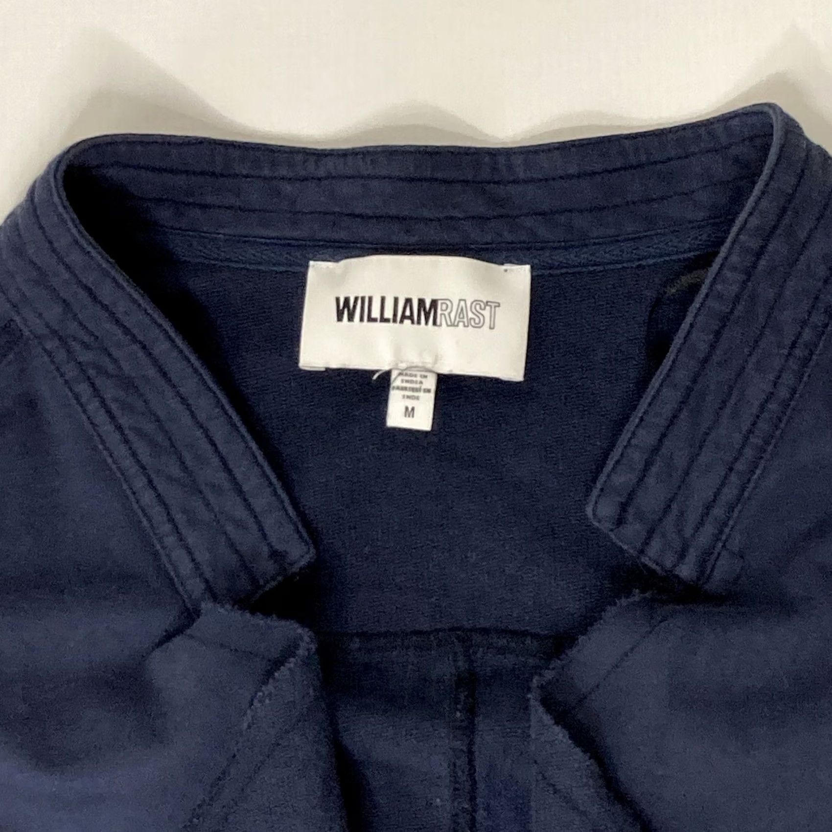 Parker William Rast Jacket Blue Size Medium Juniors Parker Flyaway Navy Basic Jacket Adult Regular Long Sleeve Size M / US 6-8 / IT 42-44 - 3 Thumbnail