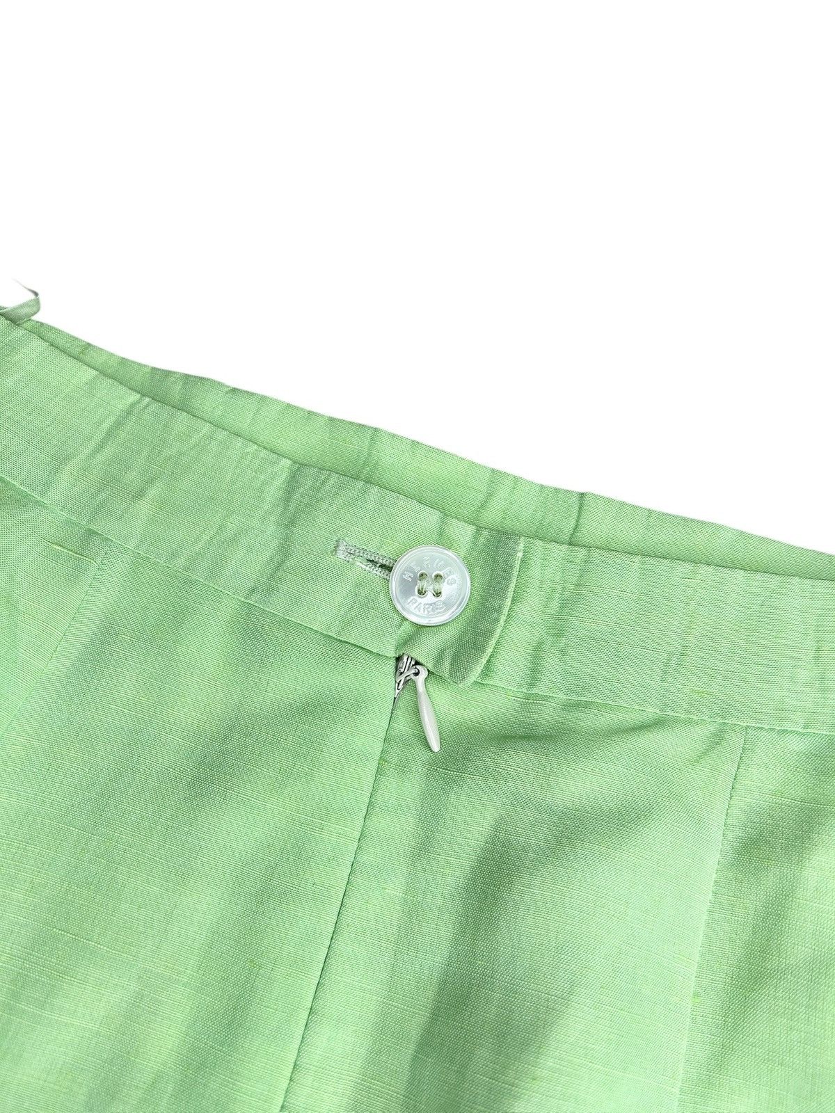 Hermes 90s Silk/Linen Skirt Size 34" / US 12 / IT 48 - 7 Thumbnail