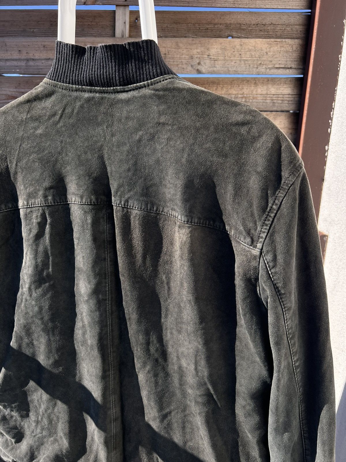 Allsaints Allsaints Touvier Goat Leather Bomber Size US M / EU 48-50 / 2 - 8 Thumbnail