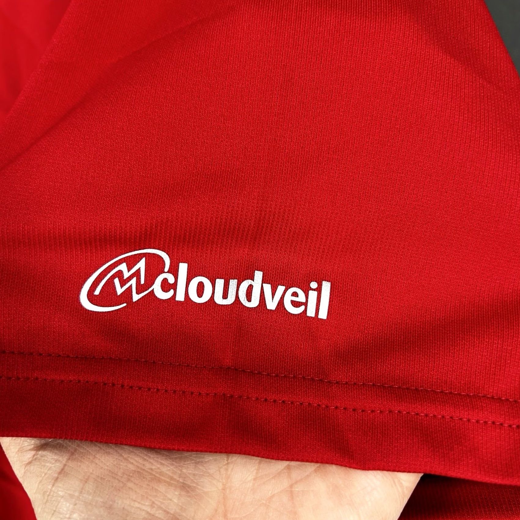 Vintage New! Cloudveil Short Sleeve Shirt XL Red Polyester Snap Front NWT Mens Regular Fit Pocket Size US XL / EU 56 / 4 - 2 Thumbnail