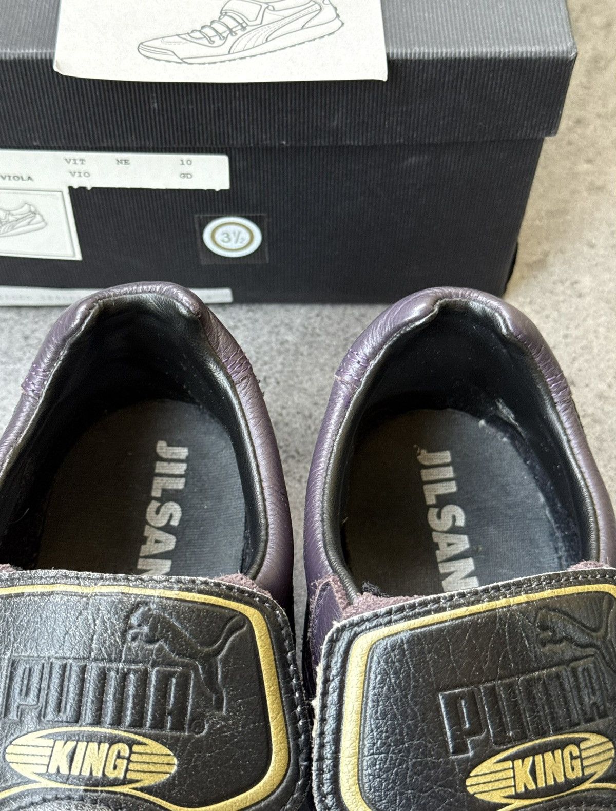 Jil Sander × Puma Vintage 00s Speedcat Puma x Jil Sander King Sneakers Leather Size US 6 / IT 36 - 10 Thumbnail