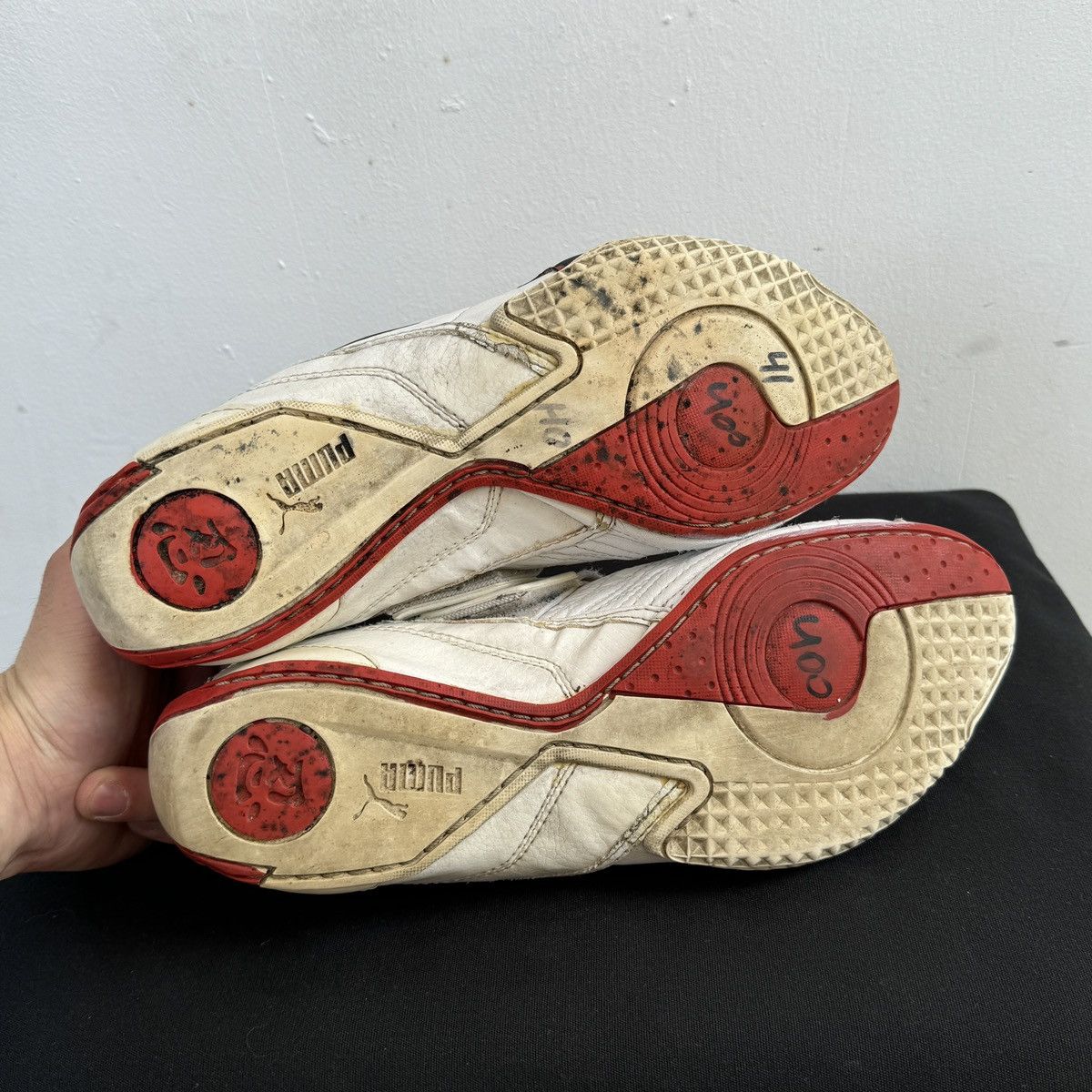 Puma Vintage Puma Speedcat White Low Cut Sneakers Monster Style Size US 7.5 / EU 40-41 - 7 Thumbnail