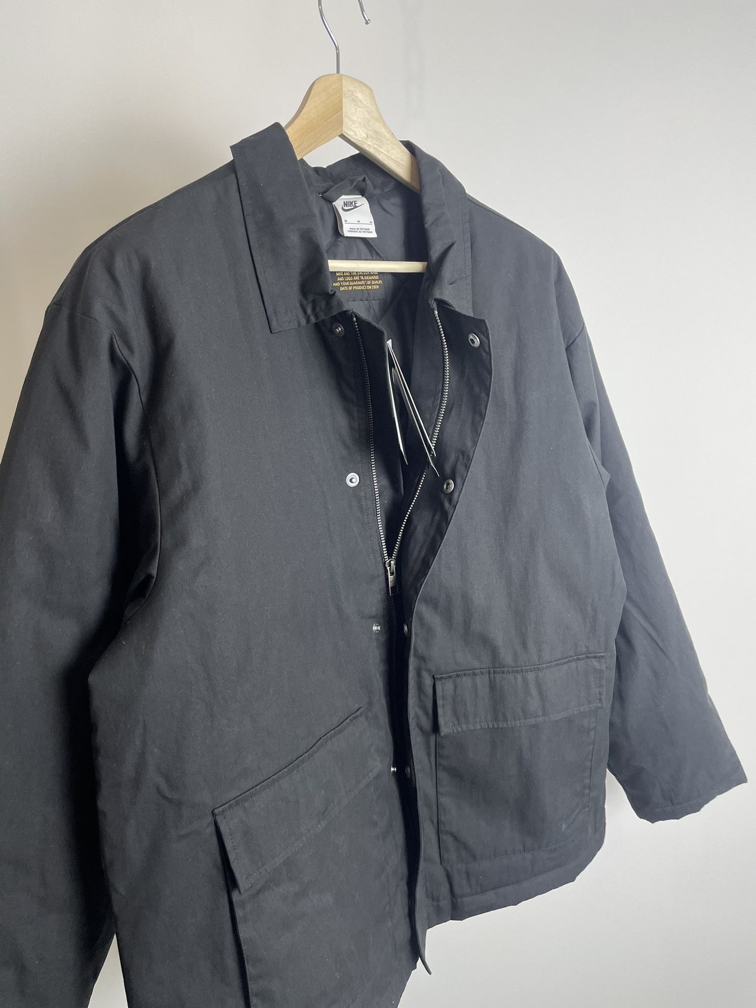 Nike NEW Nike Life Waxed Canvas Work Jacket Size US M / EU 48-50 / 2 - 5 Thumbnail