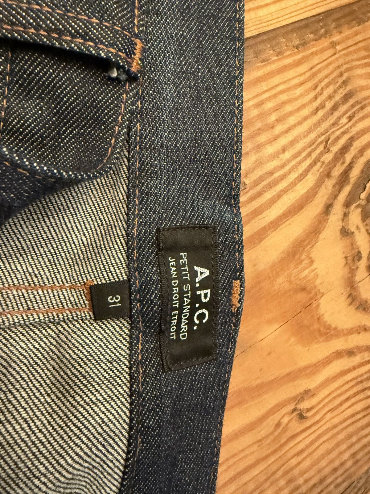 A.P.C. A.P.C selvedge denim - 31 Size US 31 - 4 Thumbnail